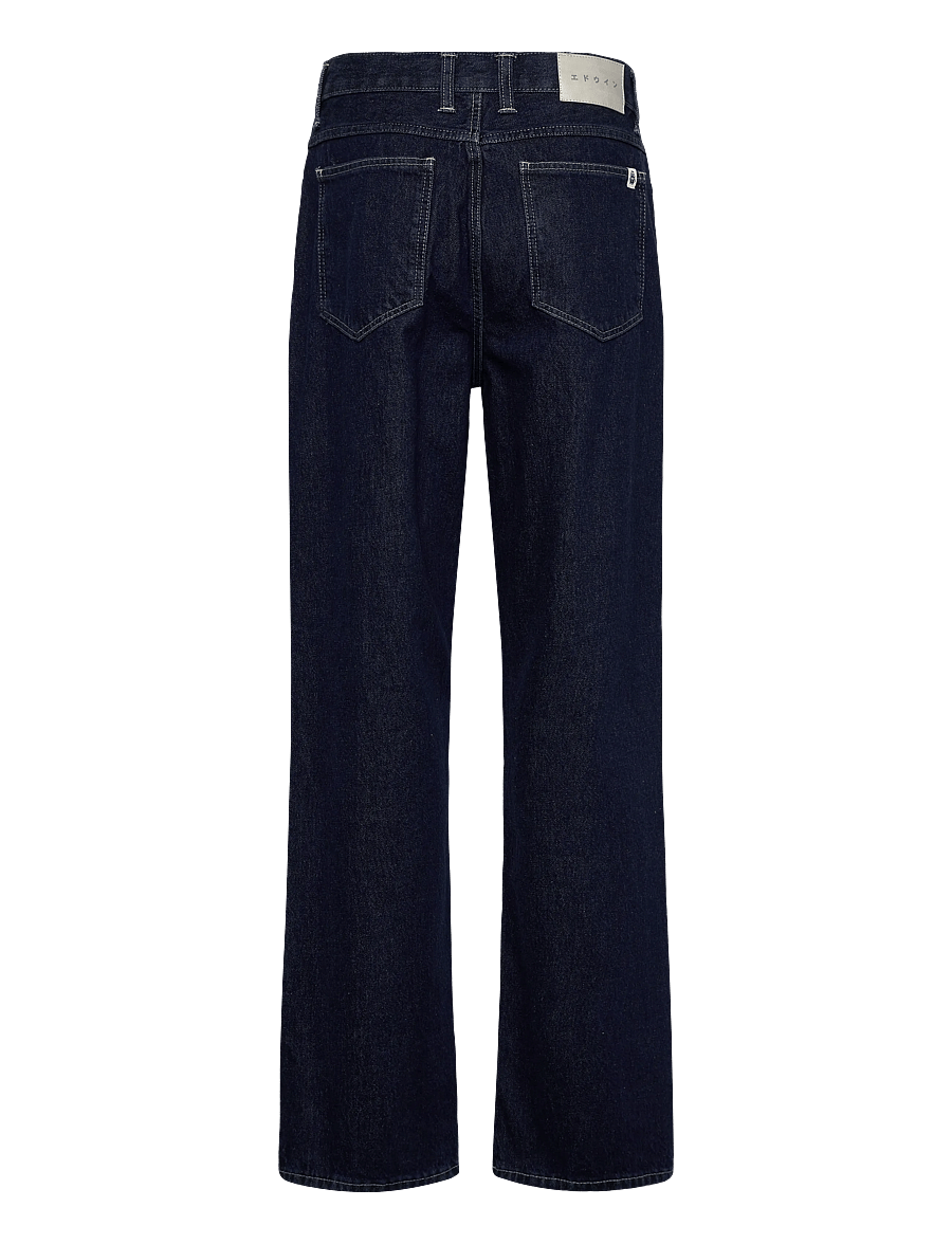 Edwin - Matrix Pant - Blue - Dark Marble Wash - loose jeans - blue - dark marble wash - 2