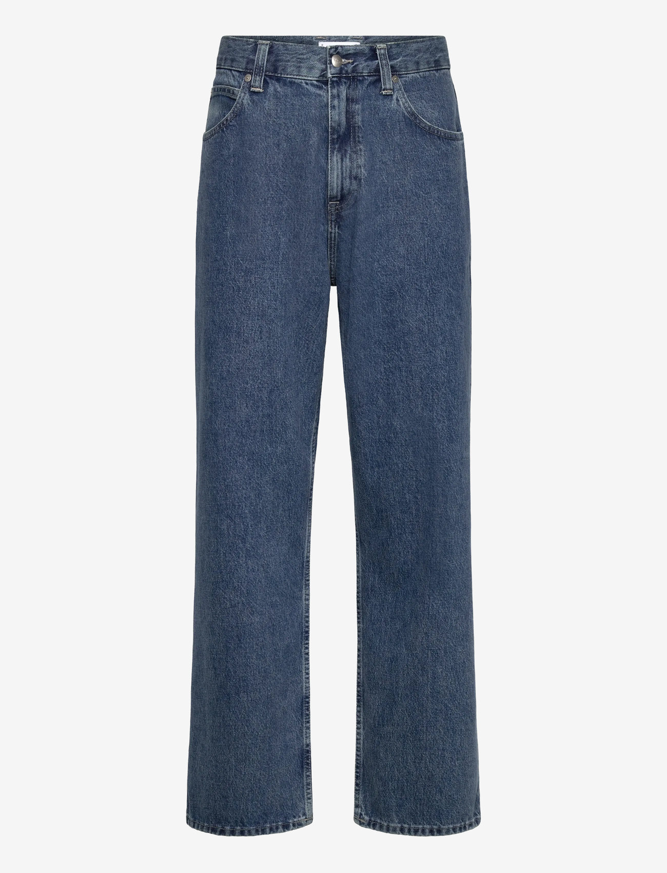 Edwin - Matrix Pant - loose jeans - blue - mid marble wash - 1