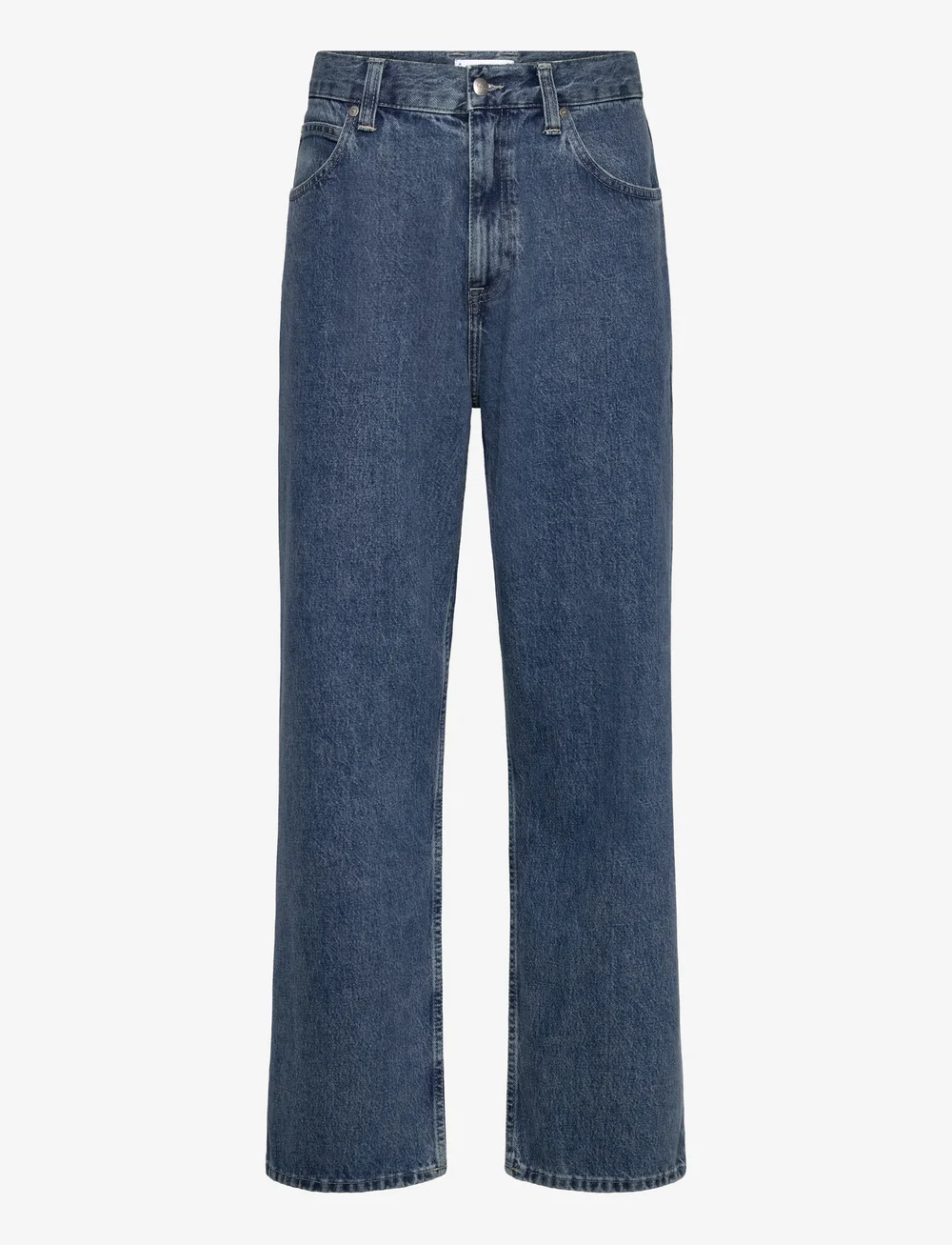 Edwin - Matrix Pant - loose jeans - blue - mid marble wash - 1