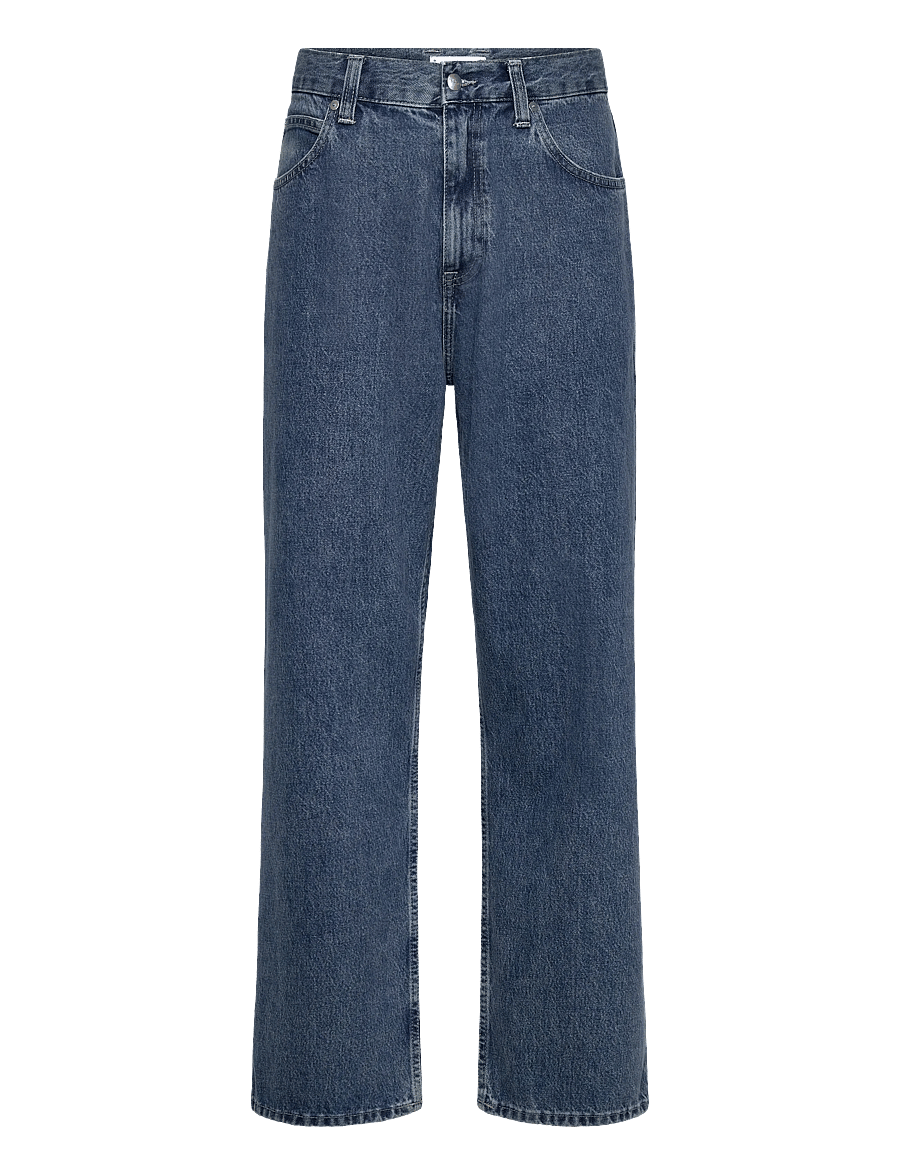 Edwin - Matrix Pant - loose jeans - blue - mid marble wash - 1
