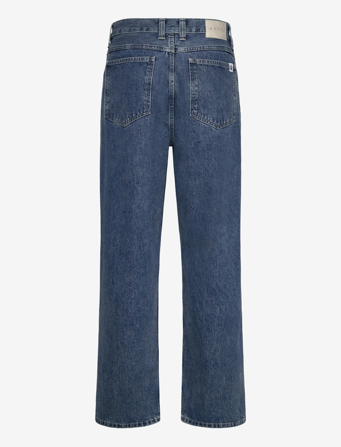 Edwin - Matrix Pant - loose jeans - blue - mid marble wash - 2