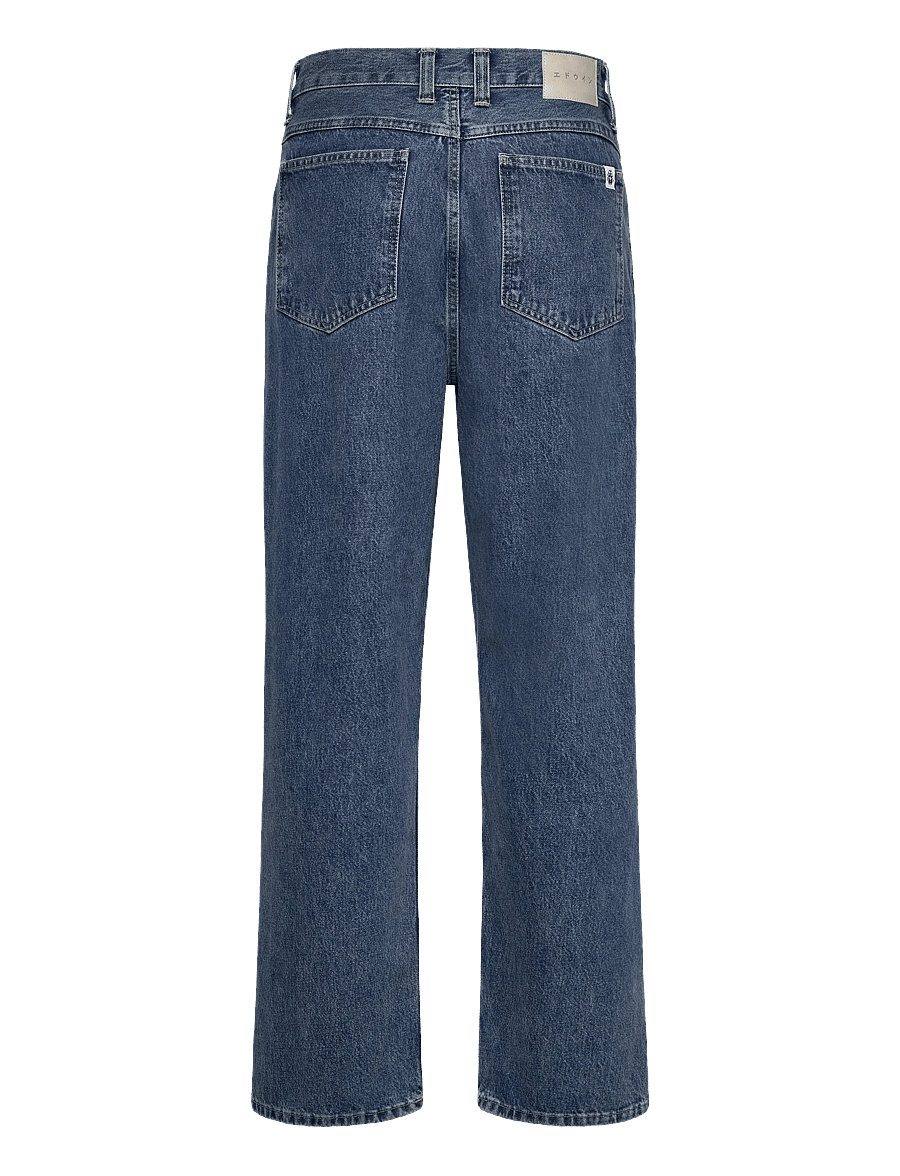 Edwin - Matrix Pant - loose jeans - blue - mid marble wash - 2