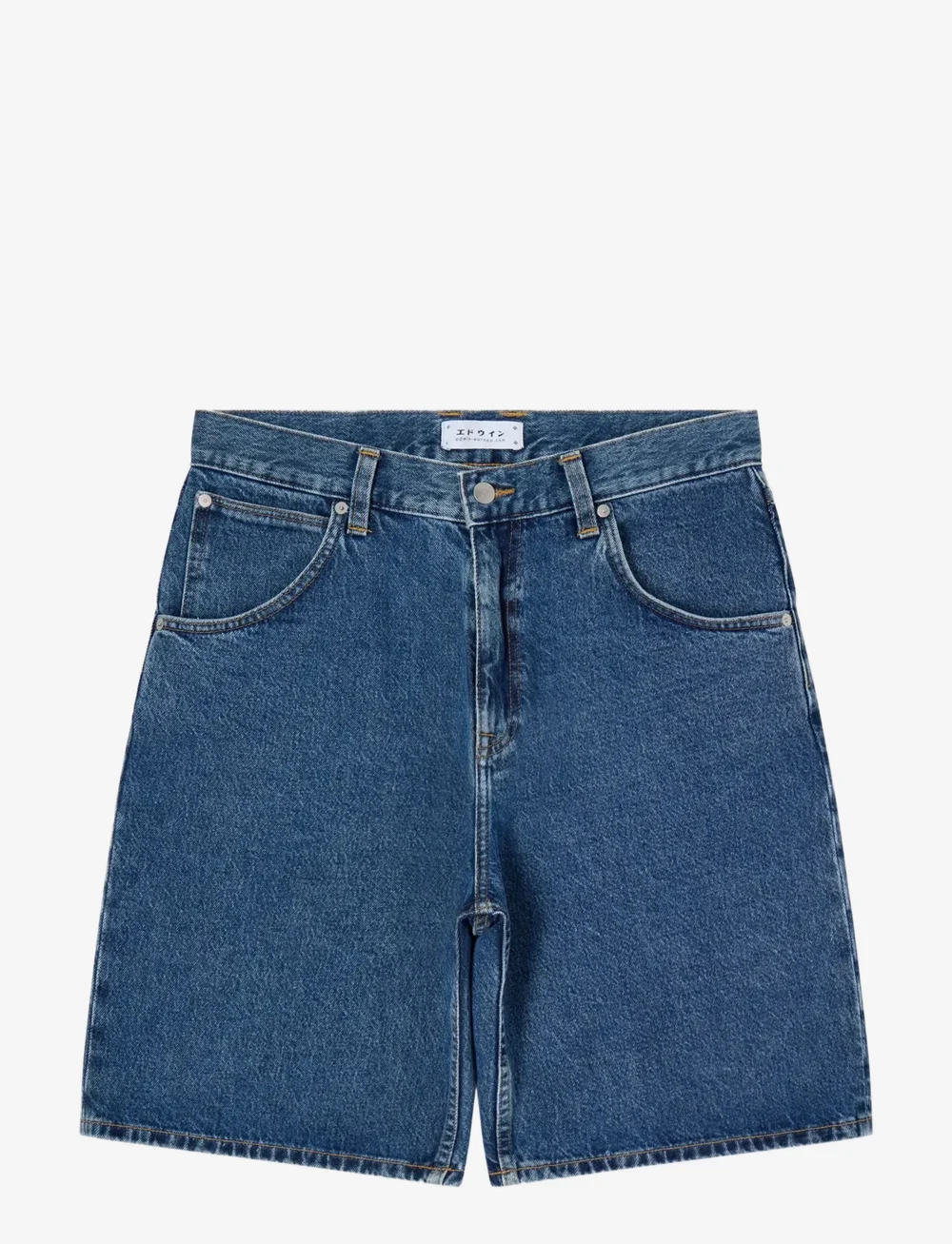 Edwin - Tyrell Short - Blue - jorts - blue - 1