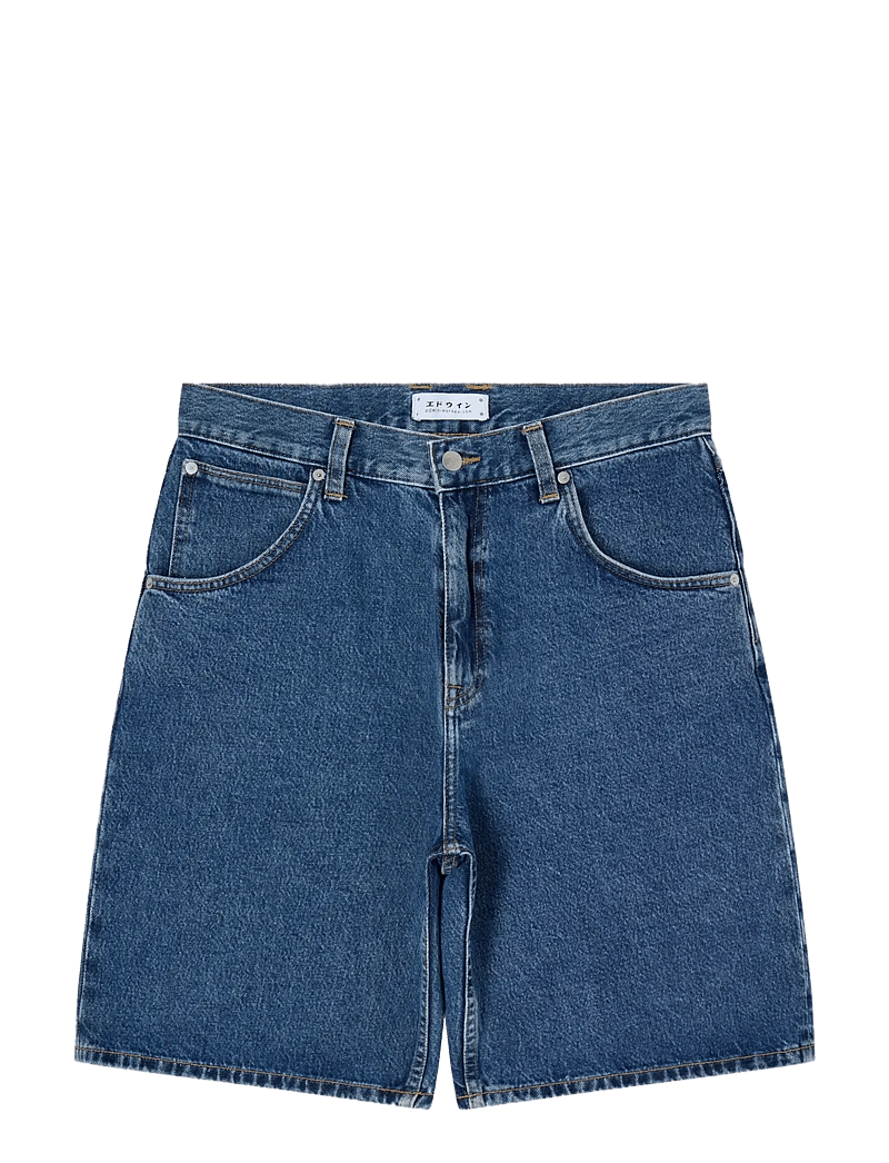 Edwin - Tyrell Short-Blue - jeans shorts - blue - 1