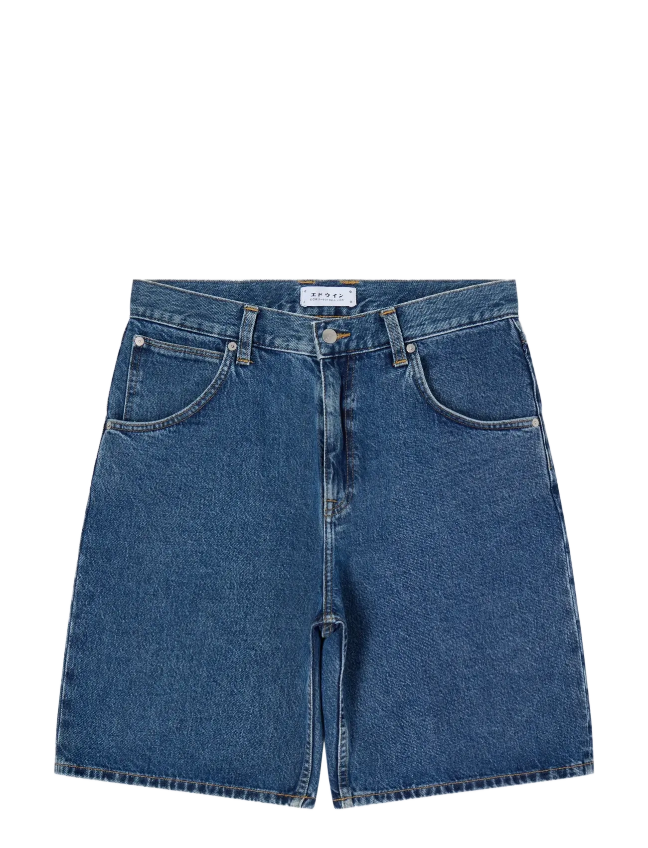 Edwin Tyrell Short-Blue - Shorts - BLUE / blue