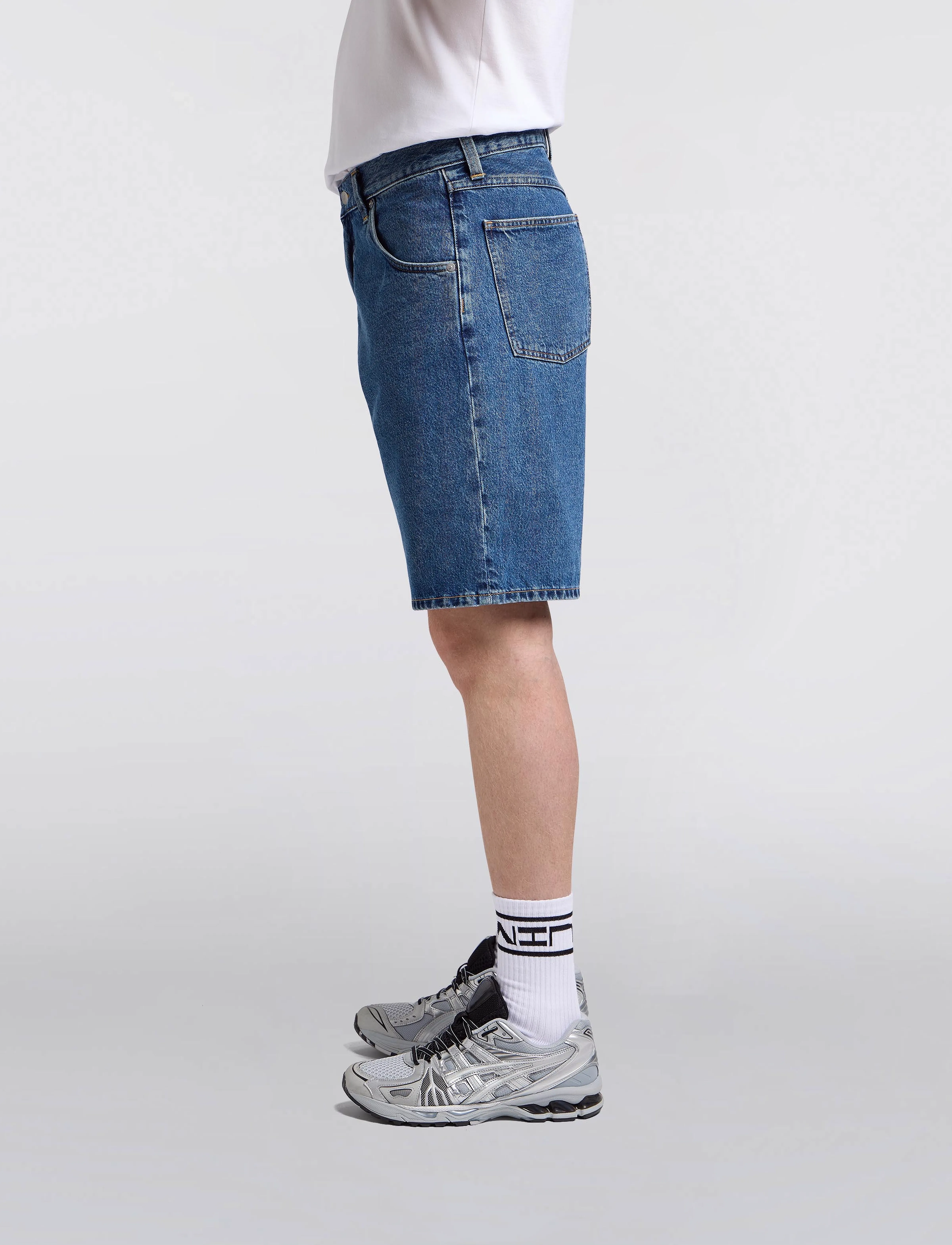 Edwin - Tyrell Short-Blue - jeansshorts - blue - 4