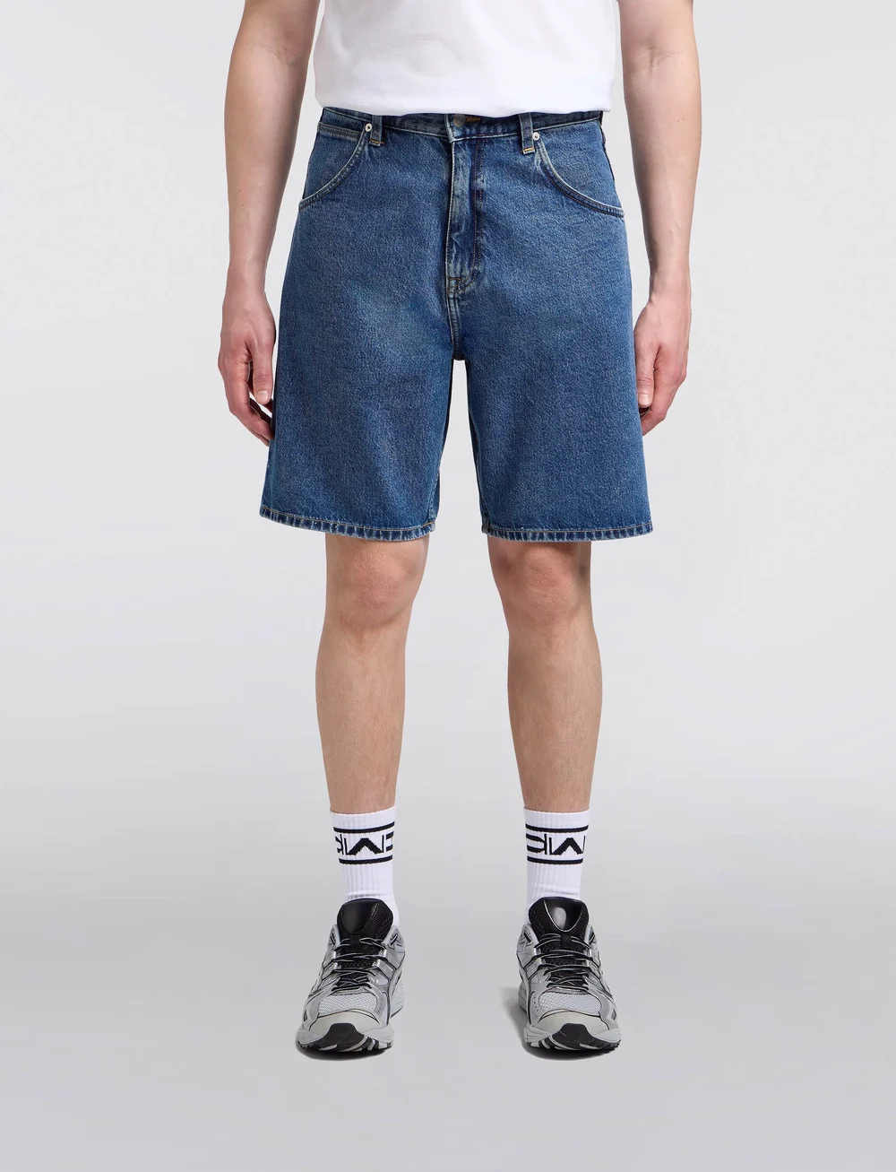 Edwin - Tyrell Short - Blue - jorts - blue - 5