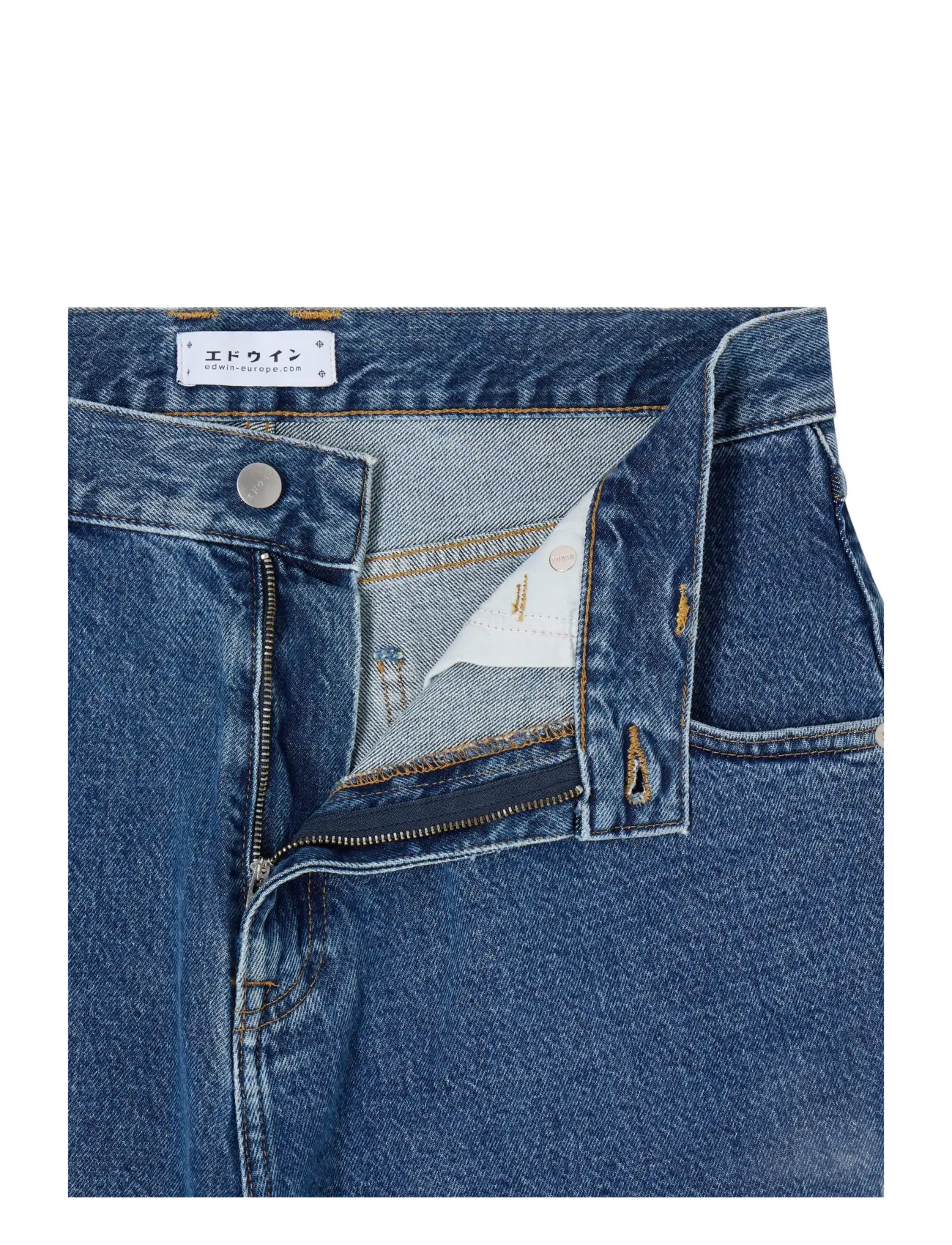 Edwin - Tyrell Short-Blue - jeansshorts - blue - 3