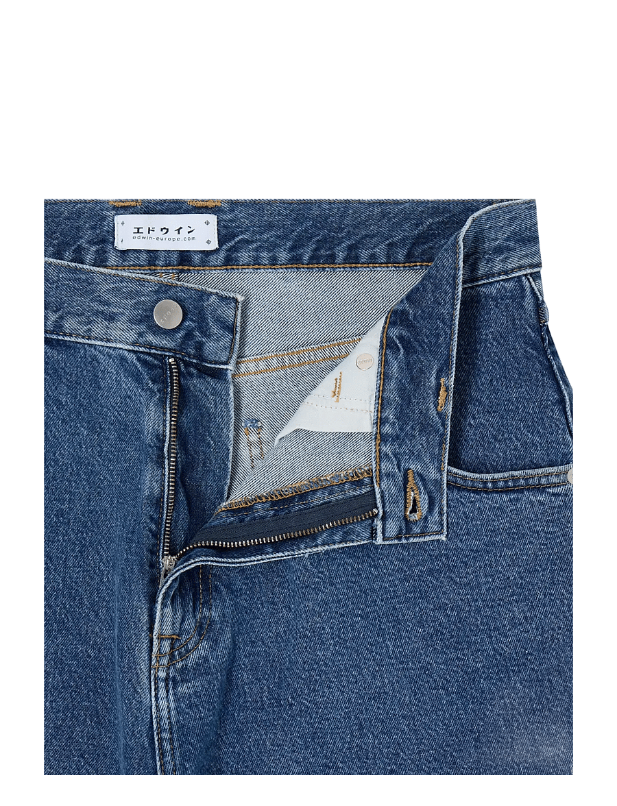 Edwin - Tyrell Short-Blue - jeans shorts - blue - 3