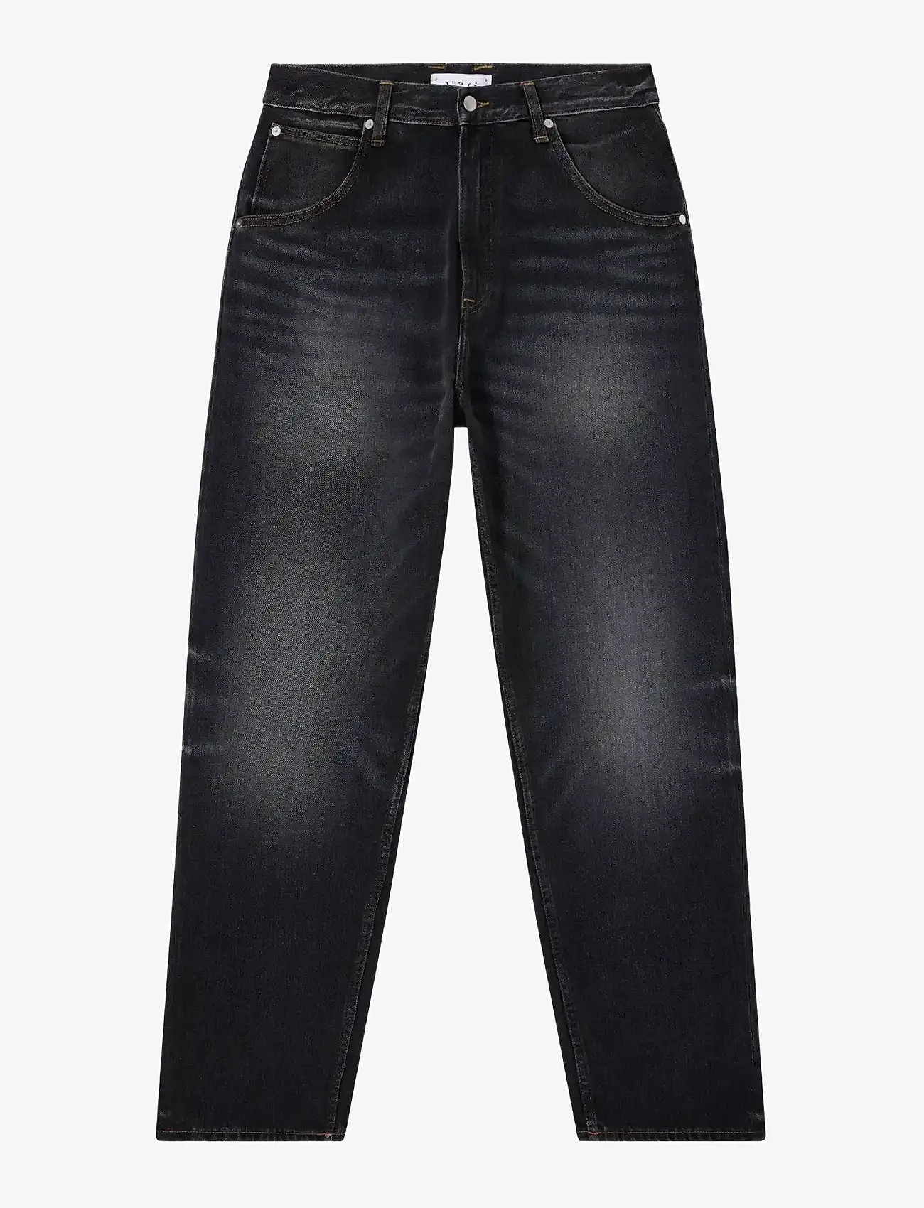 Edwin - TYRELL PANT - alt laienevad teksad - black - mezes wash - 1