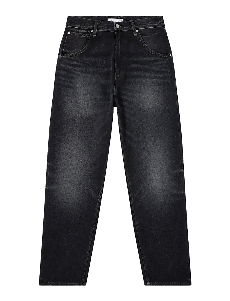 Edwin - TYRELL PANT - alt laienevad teksad - black - mezes wash - 1