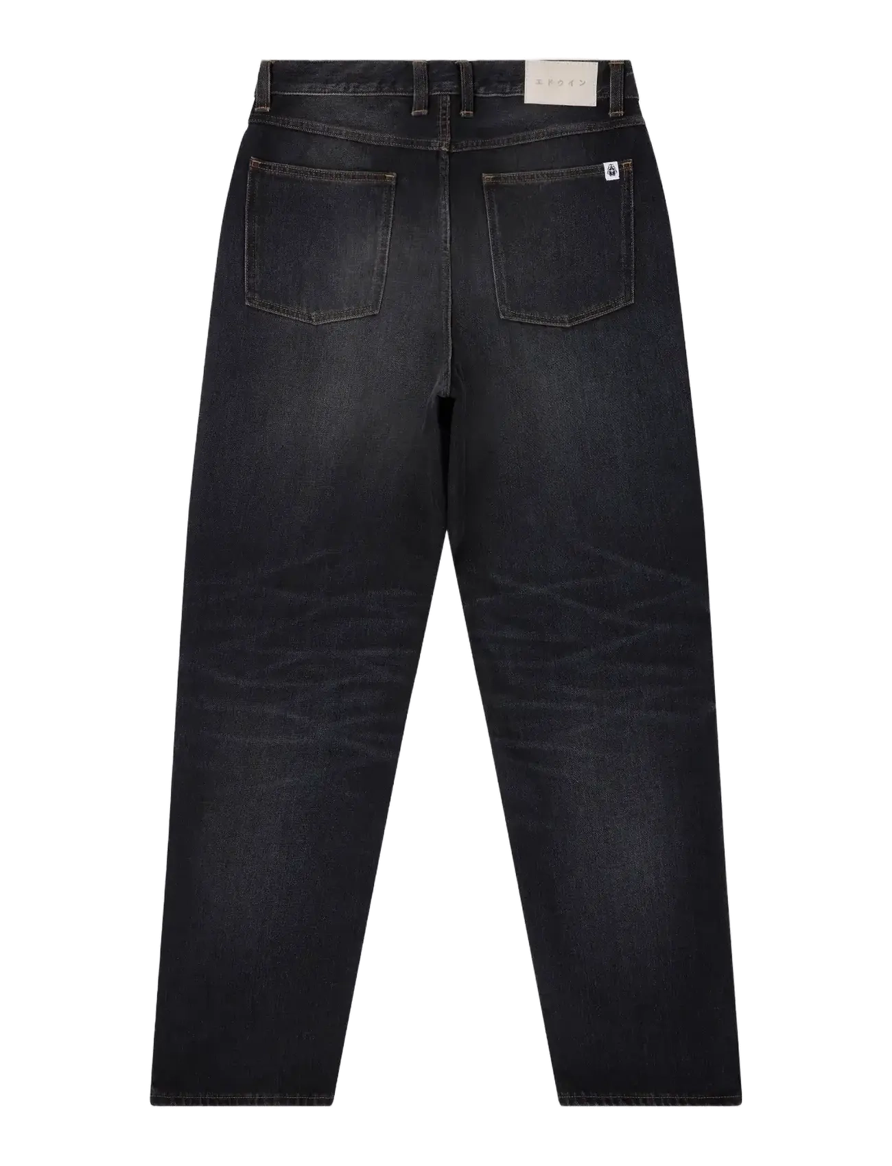 Edwin - TYRELL PANT - loose jeans - black - mezes wash - 2
