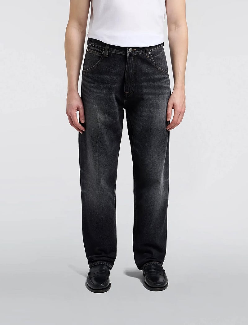 Edwin - TYRELL PANT - alt laienevad teksad - black - mezes wash - 0