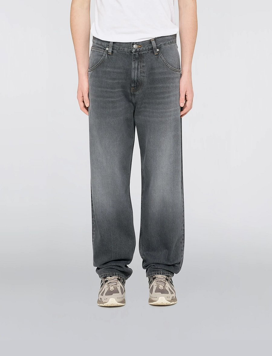 Edwin - Tyrell Pant - Black - Radium Wash - loose jeans - black - radium wash - 5