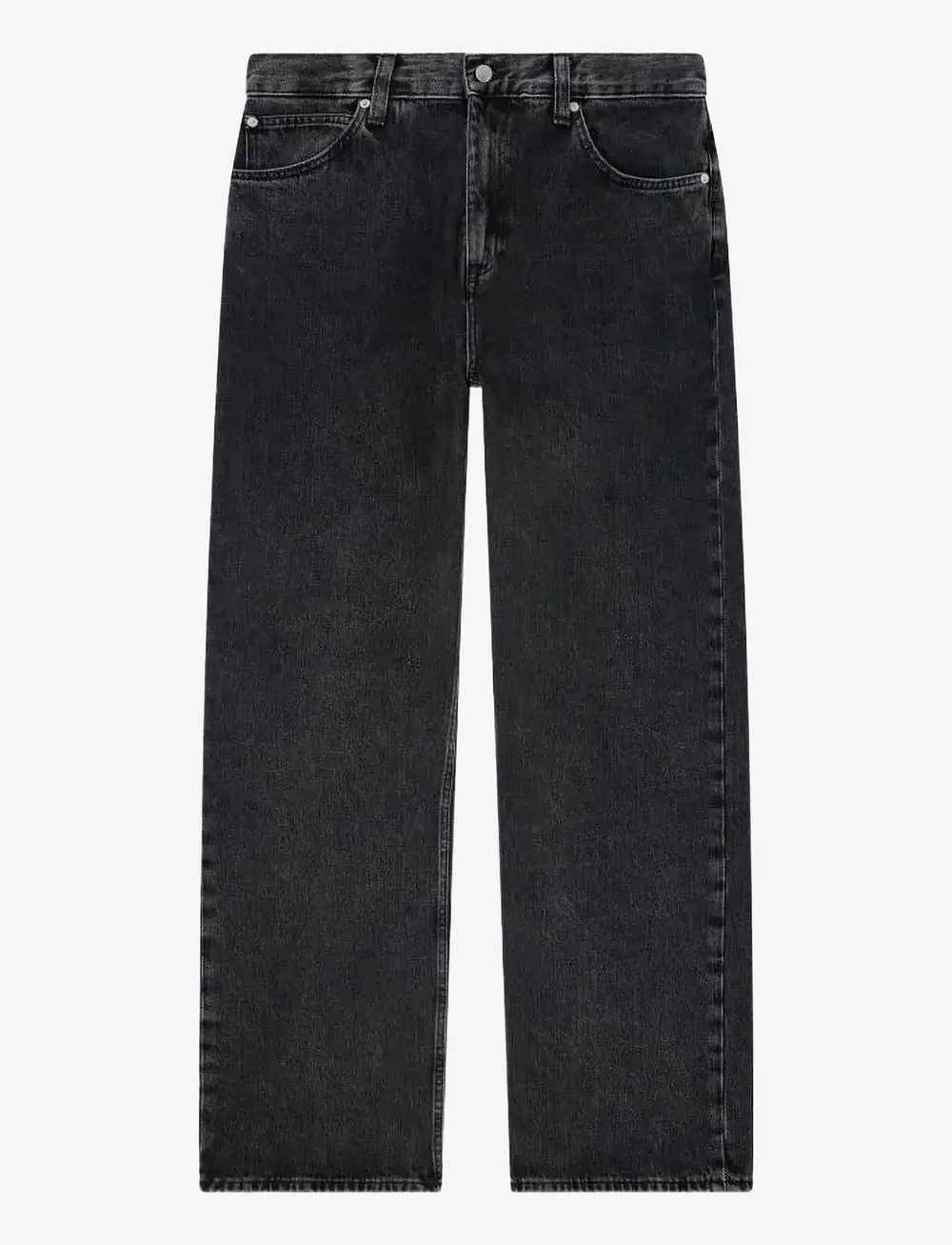 Edwin - Matrix Pant - loose jeans - black - matt wash - 0