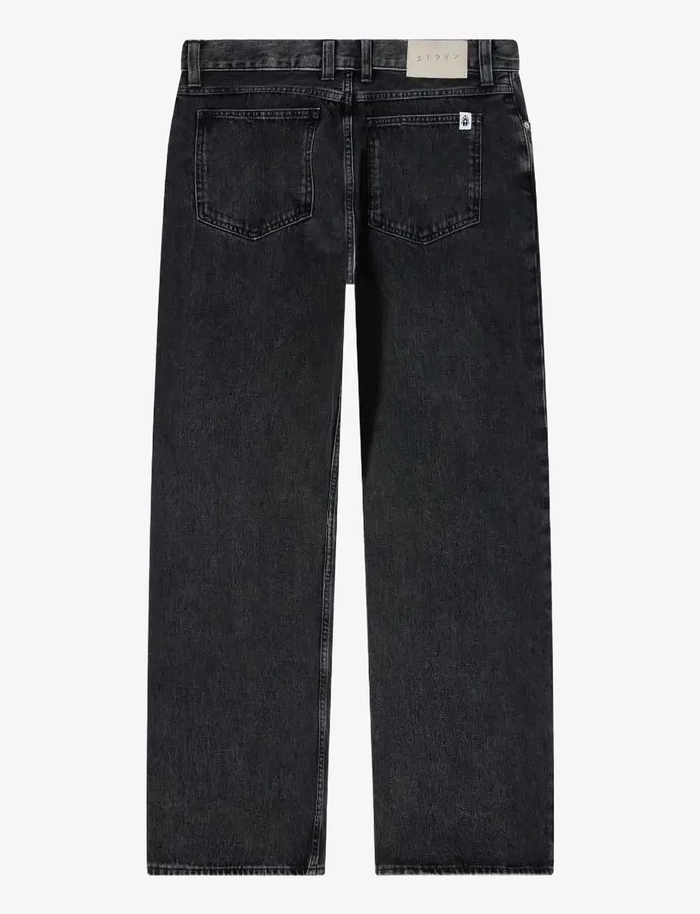 Edwin - Matrix Pant - loose jeans - black - matt wash - 1