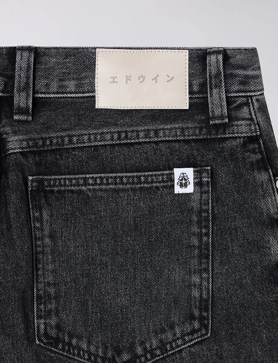 Edwin - Matrix Pant - black - matt wash - 2