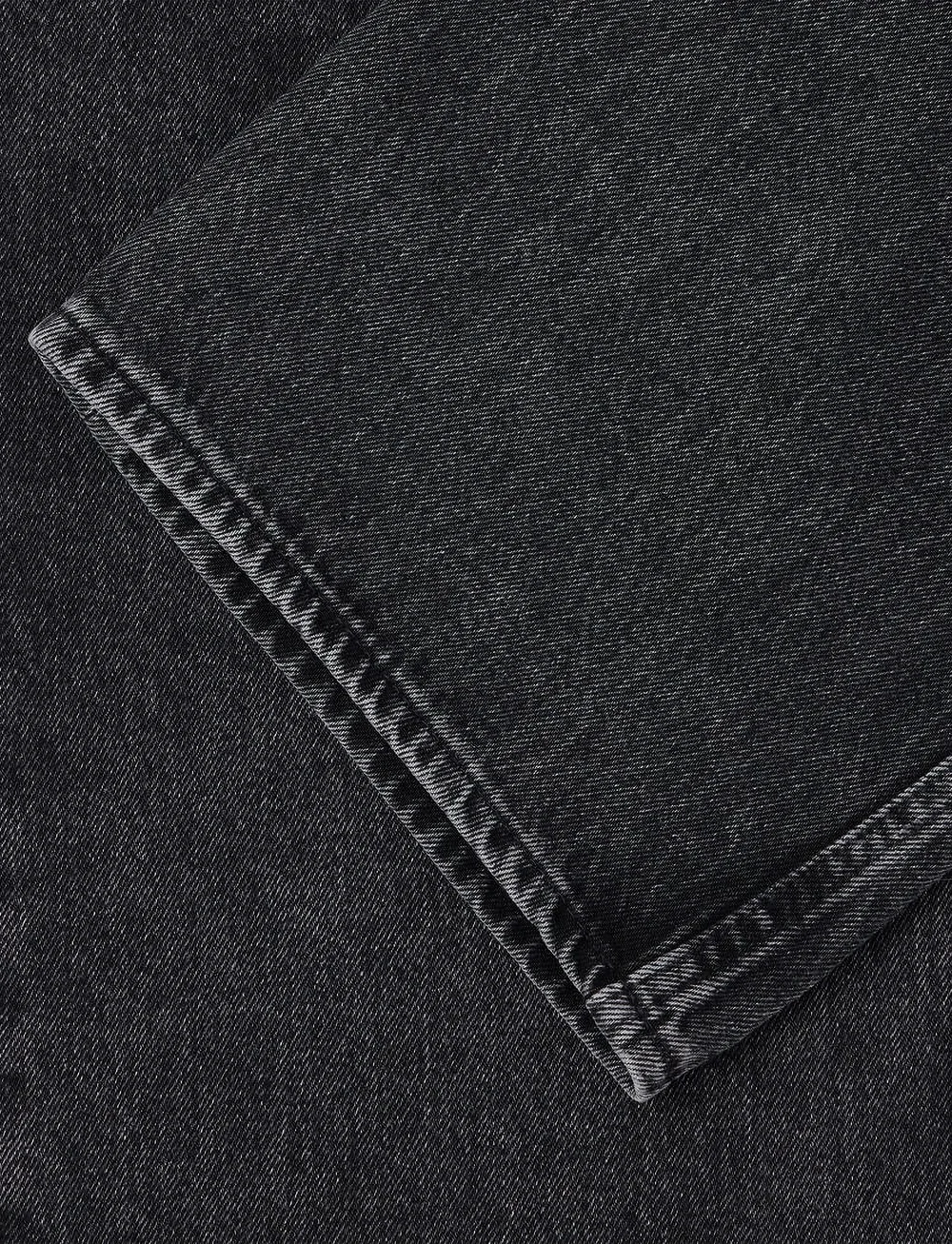 Edwin - Matrix Pant - loose jeans - black - matt wash - 3