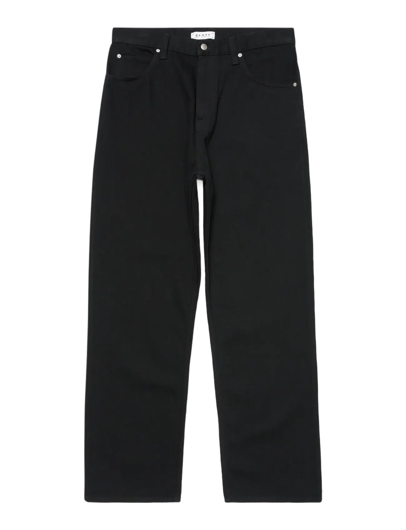 Edwin - Matrix Pant - Black - Rinsed - regular jeans - black - rinsed - 1