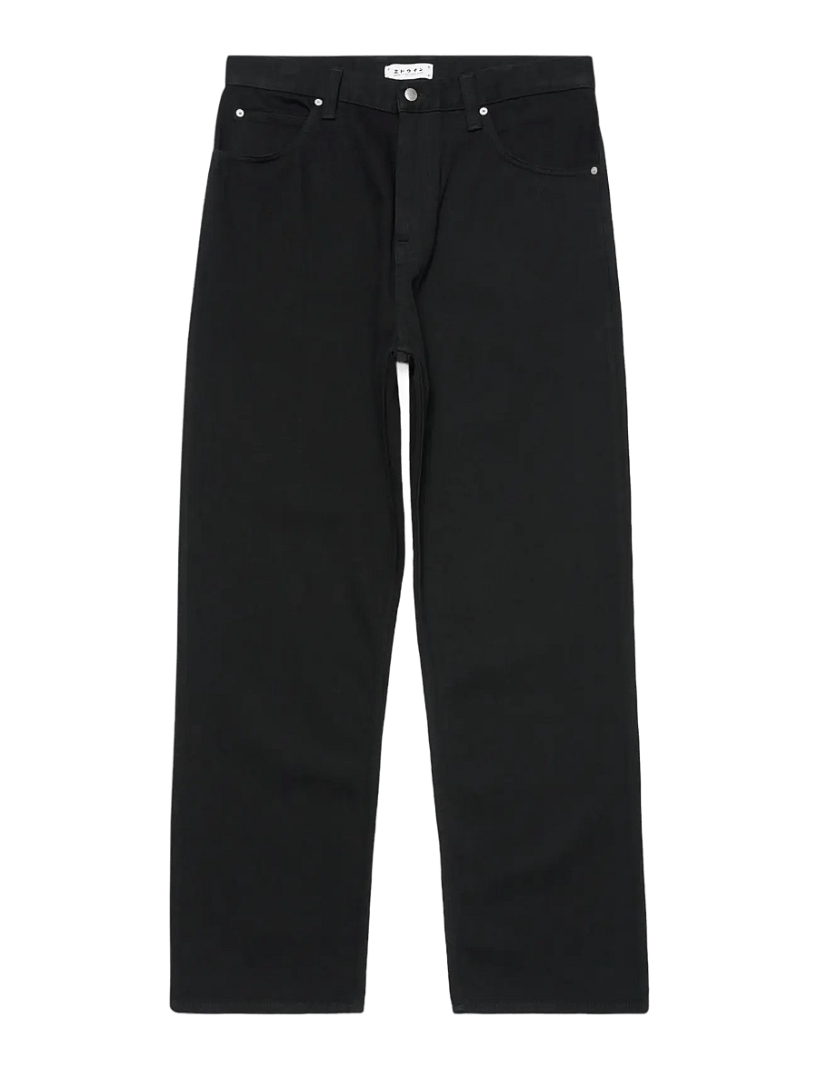 Edwin - Matrix Pant - Black - Rinsed - regular jeans - black - rinsed - 1
