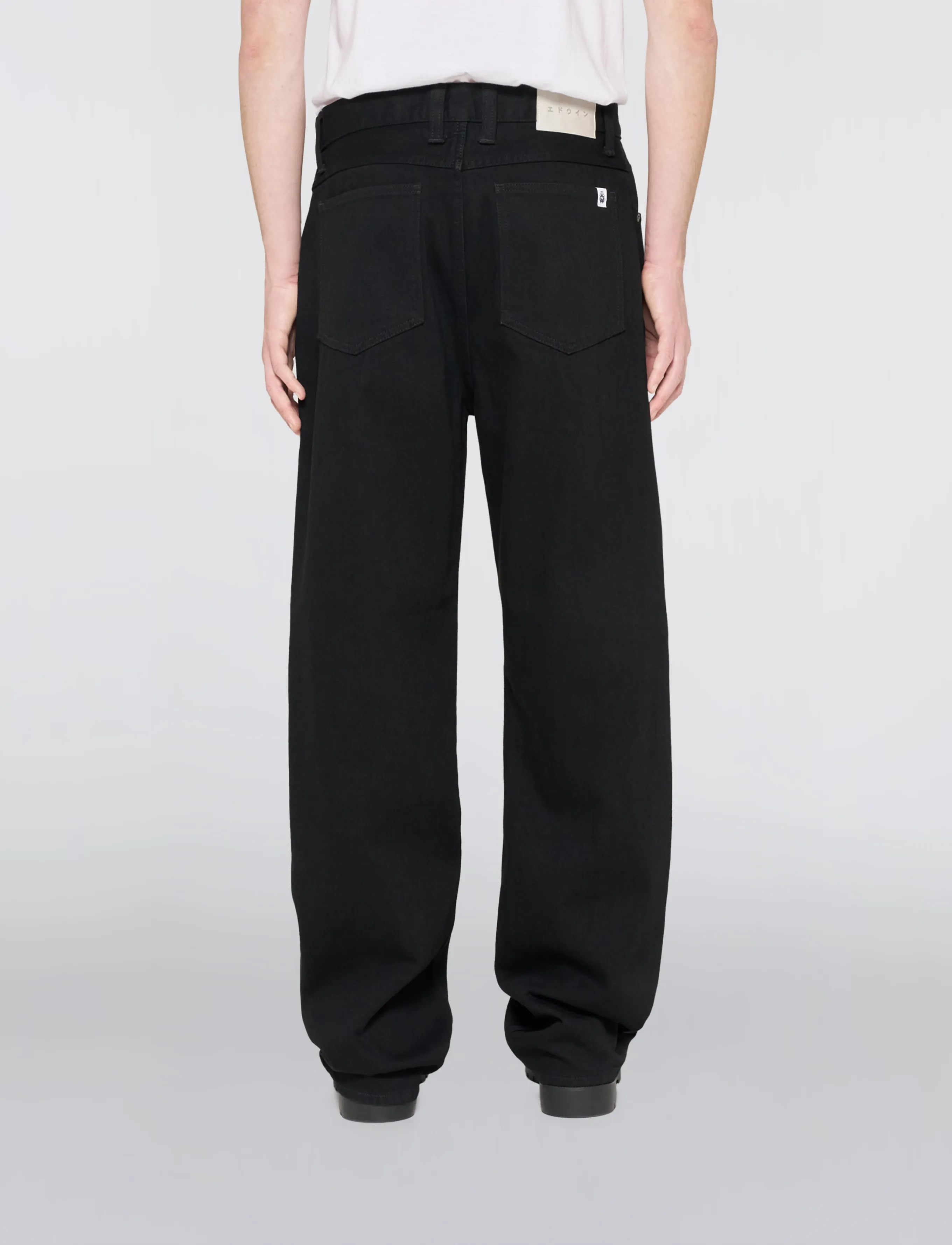 Edwin Matrix Pant - Black - Rinsed - Jeans - BLACK - RINSED / black