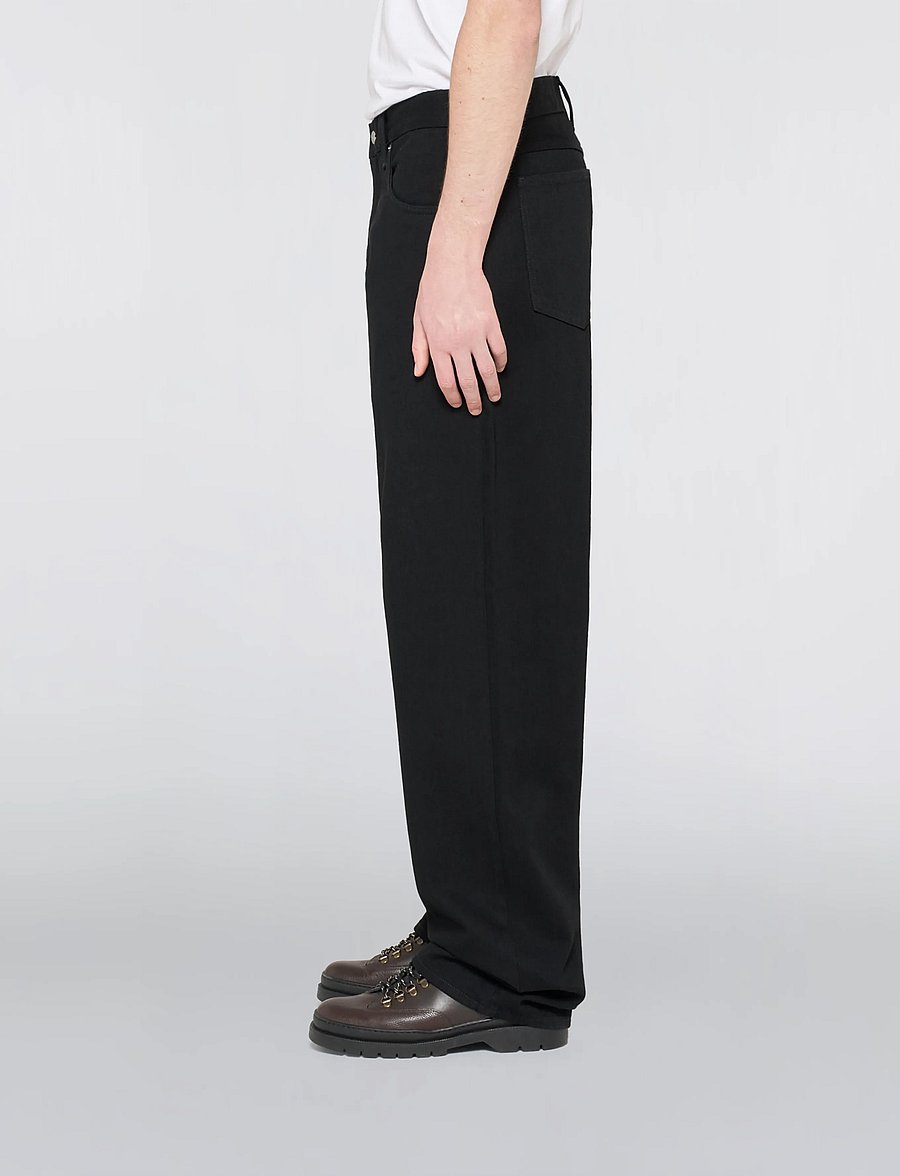 Edwin - Matrix Pant - Black - Rinsed - regular jeans - black - rinsed - 3