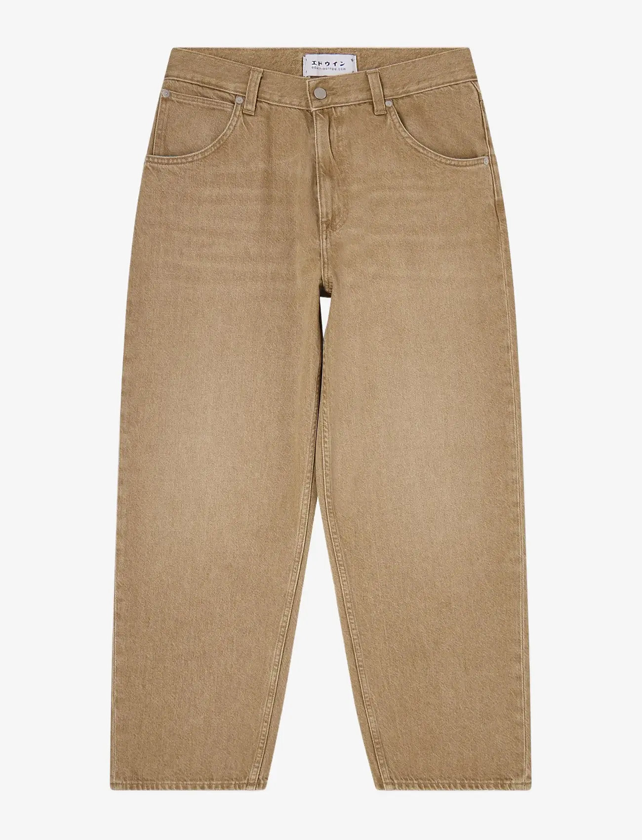Edwin - Tyrell Pant - Beige - Amber Wash - regular jeans - beige - amber wash - 0