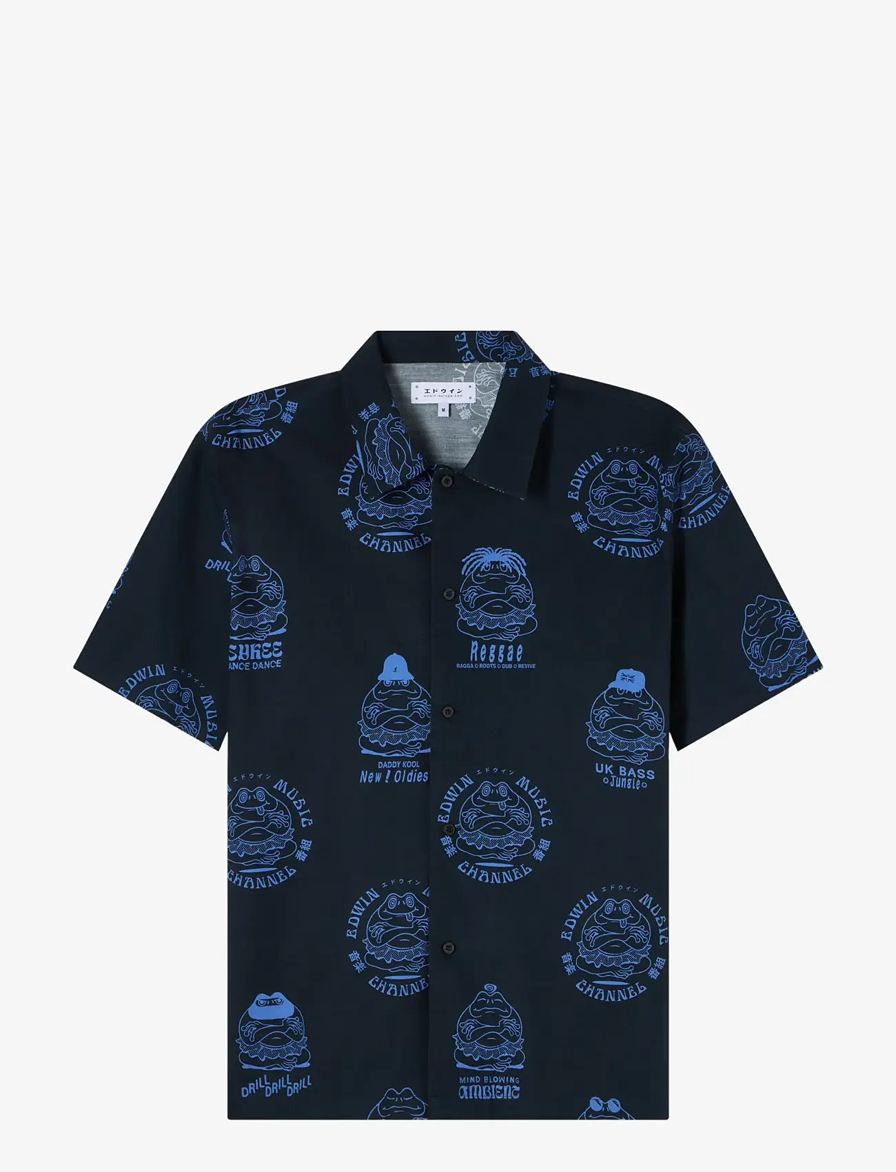 Edwin - Emc Shirt Ss - Multicolor - kortärmade skjortor - multicolor - 0