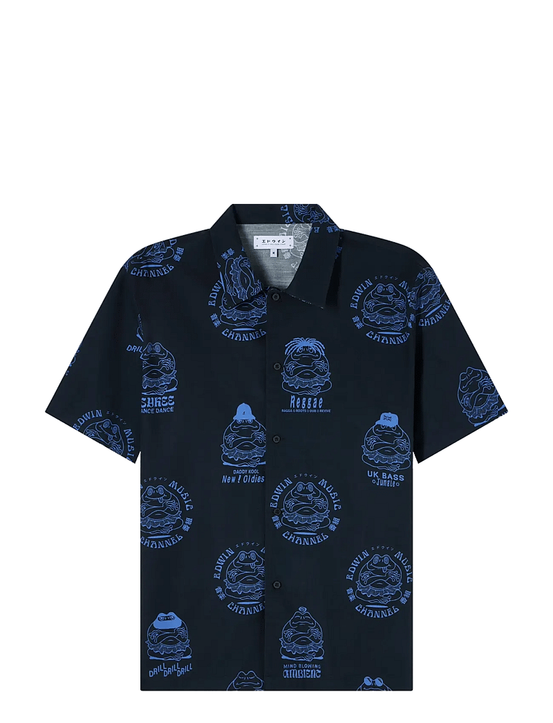 Edwin - Emc Shirt Ss - Multicolor - kortärmade skjortor - multicolor - 0