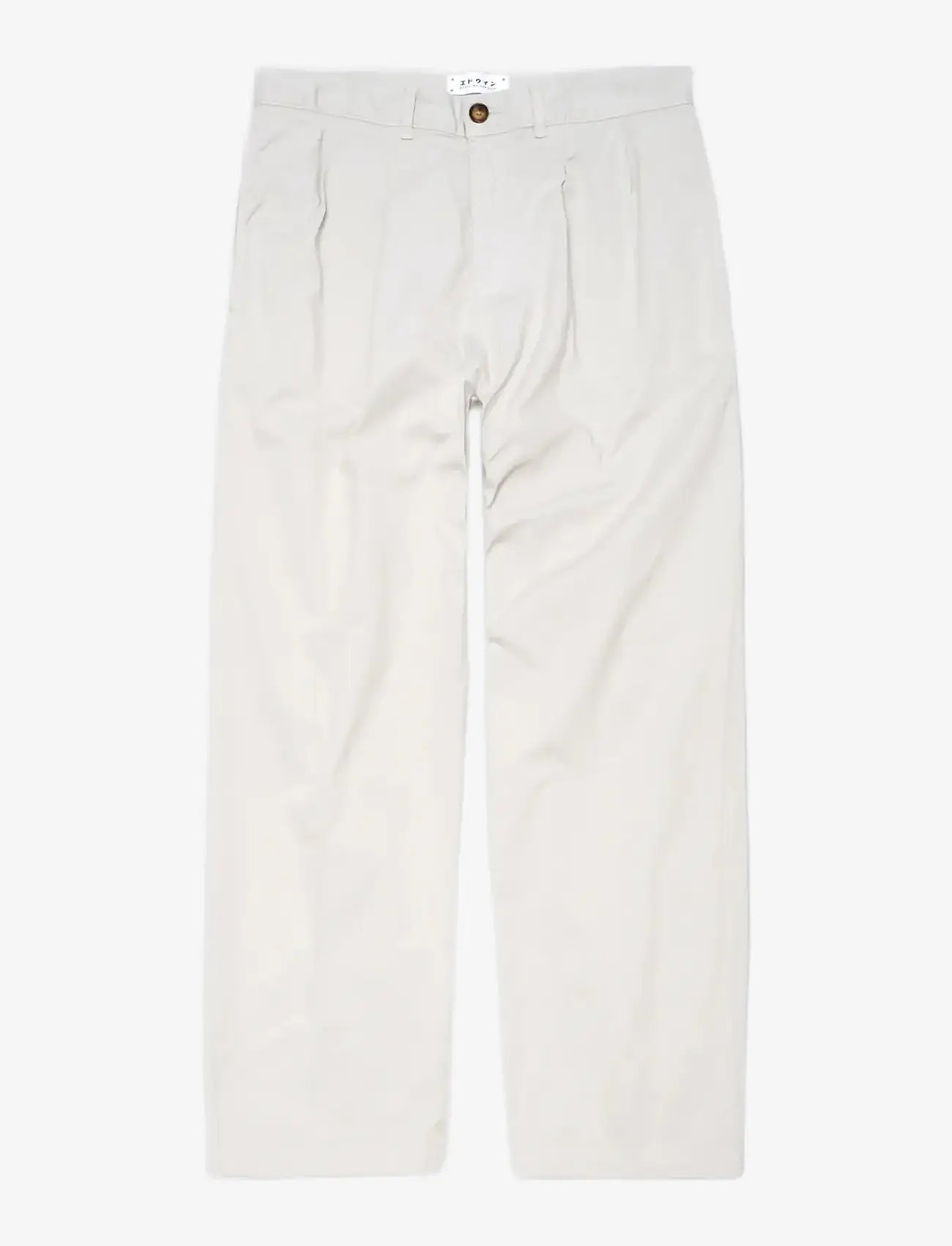 Edwin - Sorren Pant-Glacier Gray - casual trousers - grey - 1