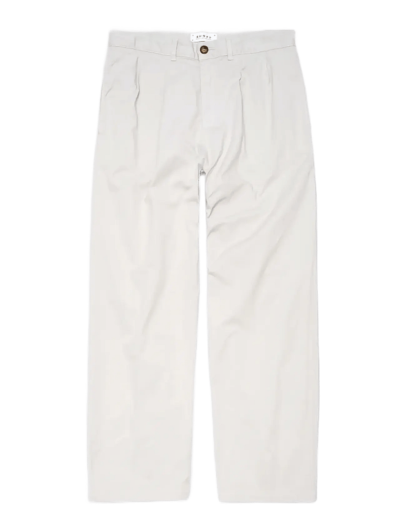 Edwin - Sorren Pant-Glacier Gray - casual trousers - grey - 1