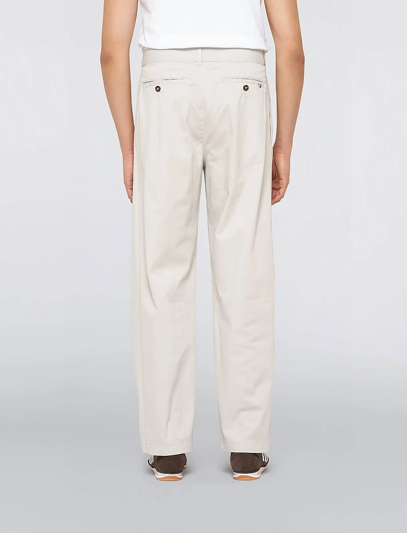 Edwin - Sorren Pant-Glacier Gray - casual trousers - grey - 3