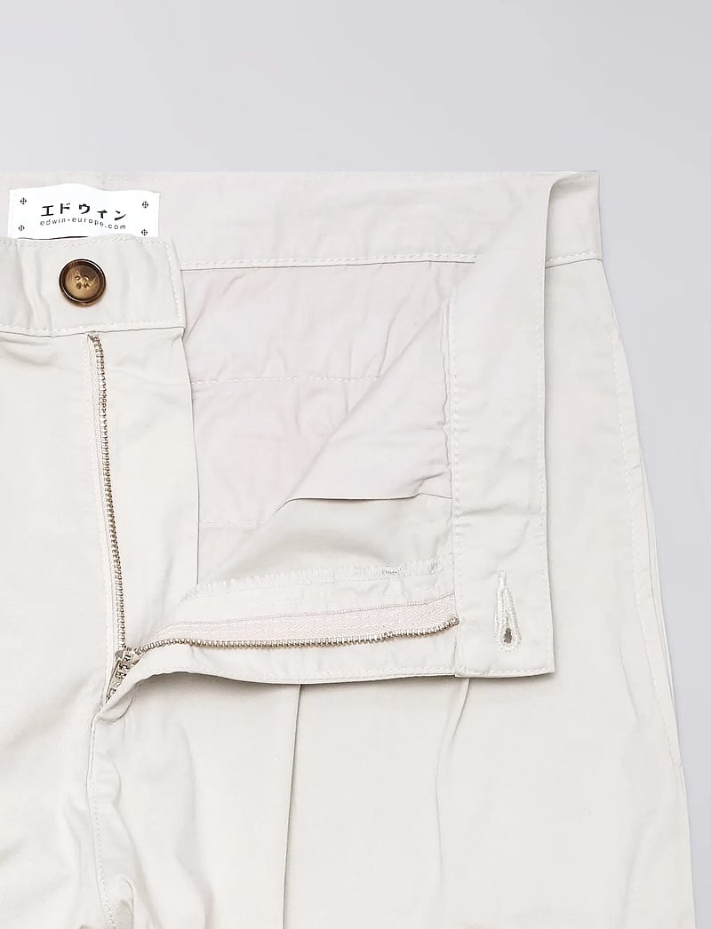 Edwin - Sorren Pant-Glacier Gray - casual trousers - grey - 4