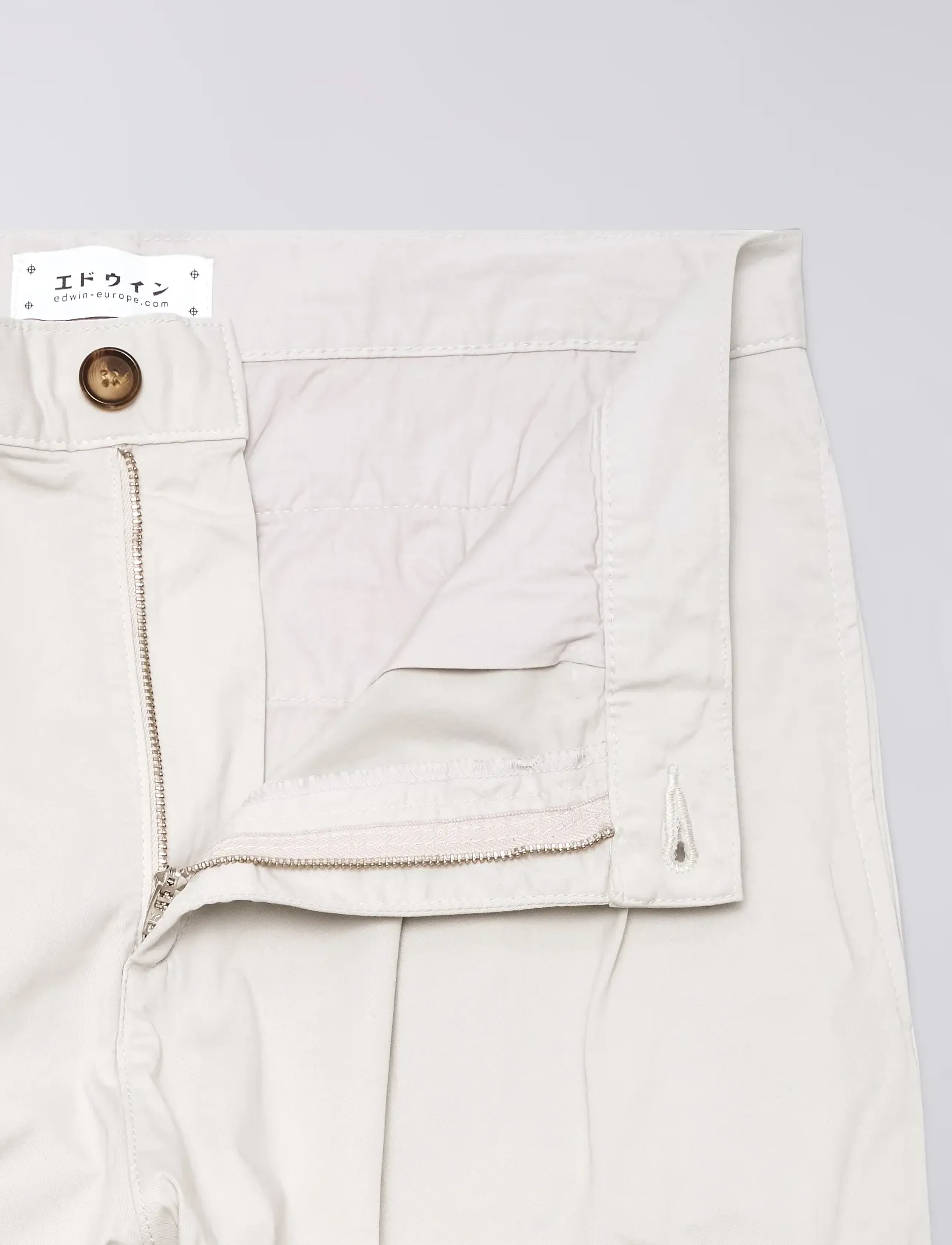 Edwin - Sorren Pant-Glacier Gray - casual - grey - 4