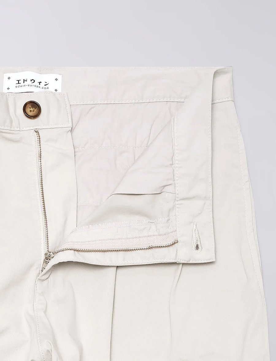 Edwin - Sorren Pant-Glacier Gray - casual - grey - 4
