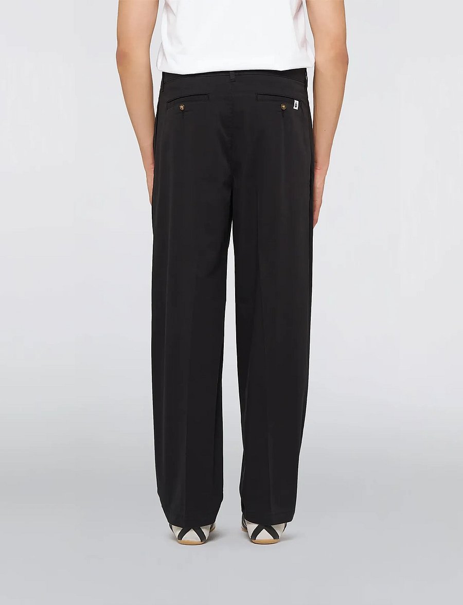 Edwin - Sorren Pant-Black - vabaajapüksid - black - 3