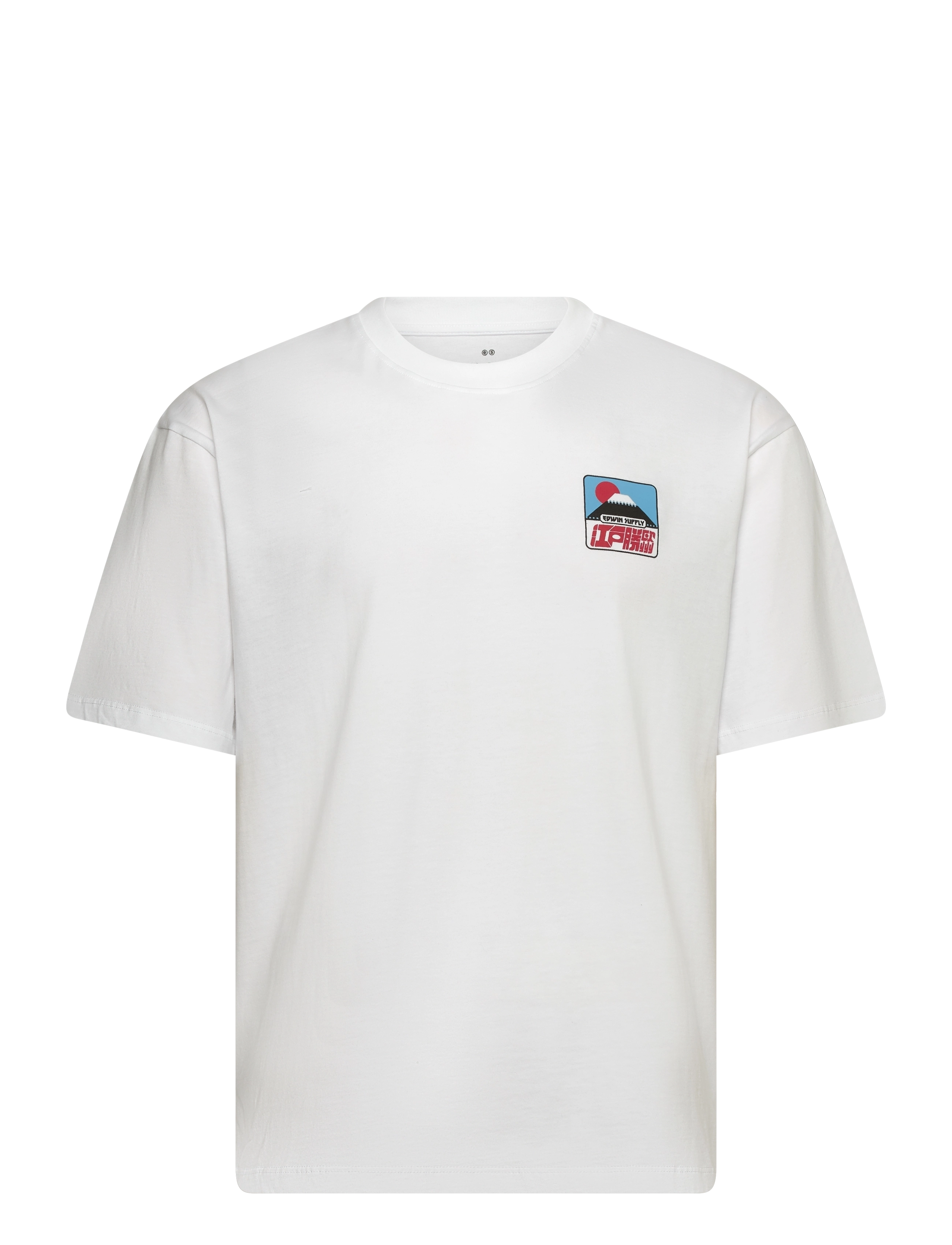Edwin Sunset On Fuji San T-Shirt - White - T-shirts - WHITE / white