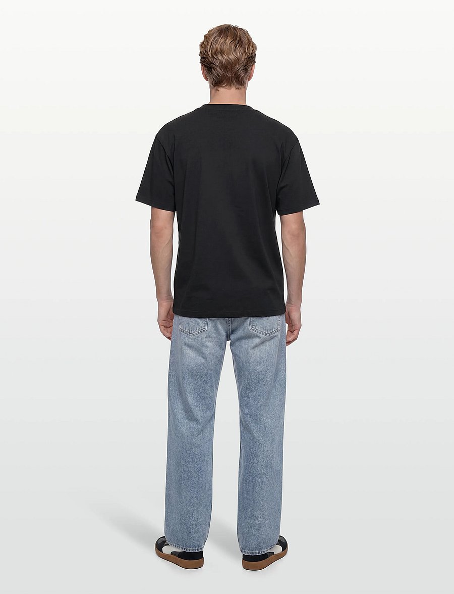 Edwin - Sunset On Fuji San T-Shirt - Black - kurzärmelige t-shirts - black - 4