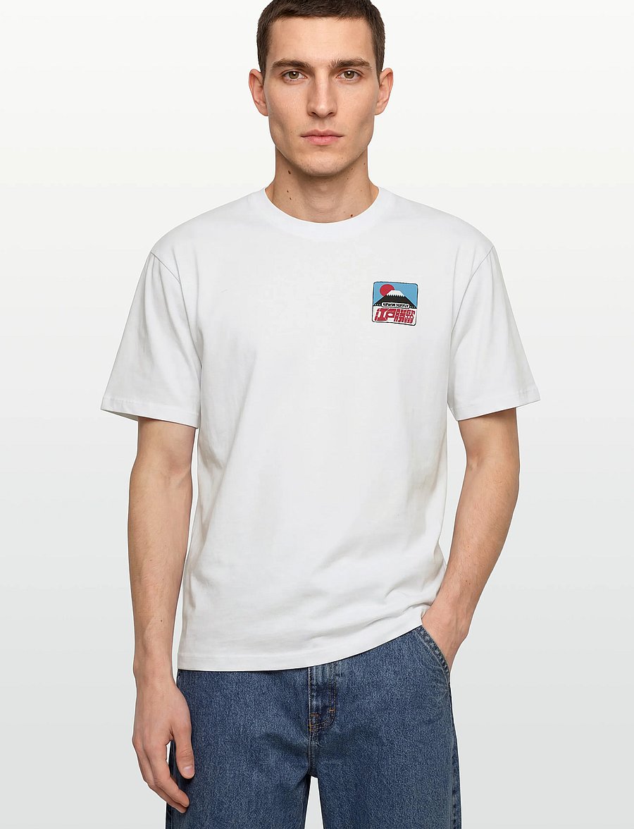 Edwin - Sunset On Fuji San T-Shirt - Black - lühikeste varrukatega t-särgid - white - 4