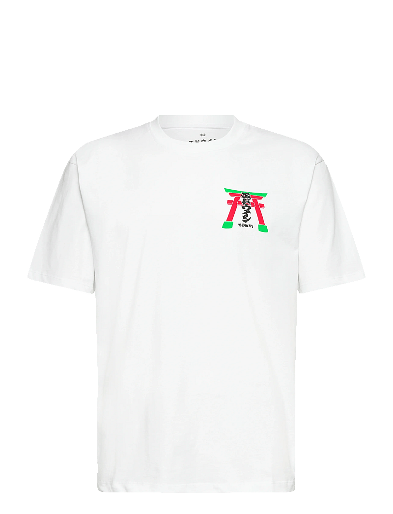 Edwin - Torii T-Shirt-White - lyhythihaiset - white - 0