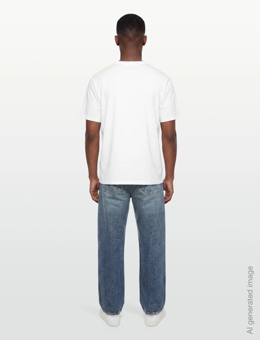 Edwin - Torii T-Shirt-White - short-sleeved t-shirts - white - 4