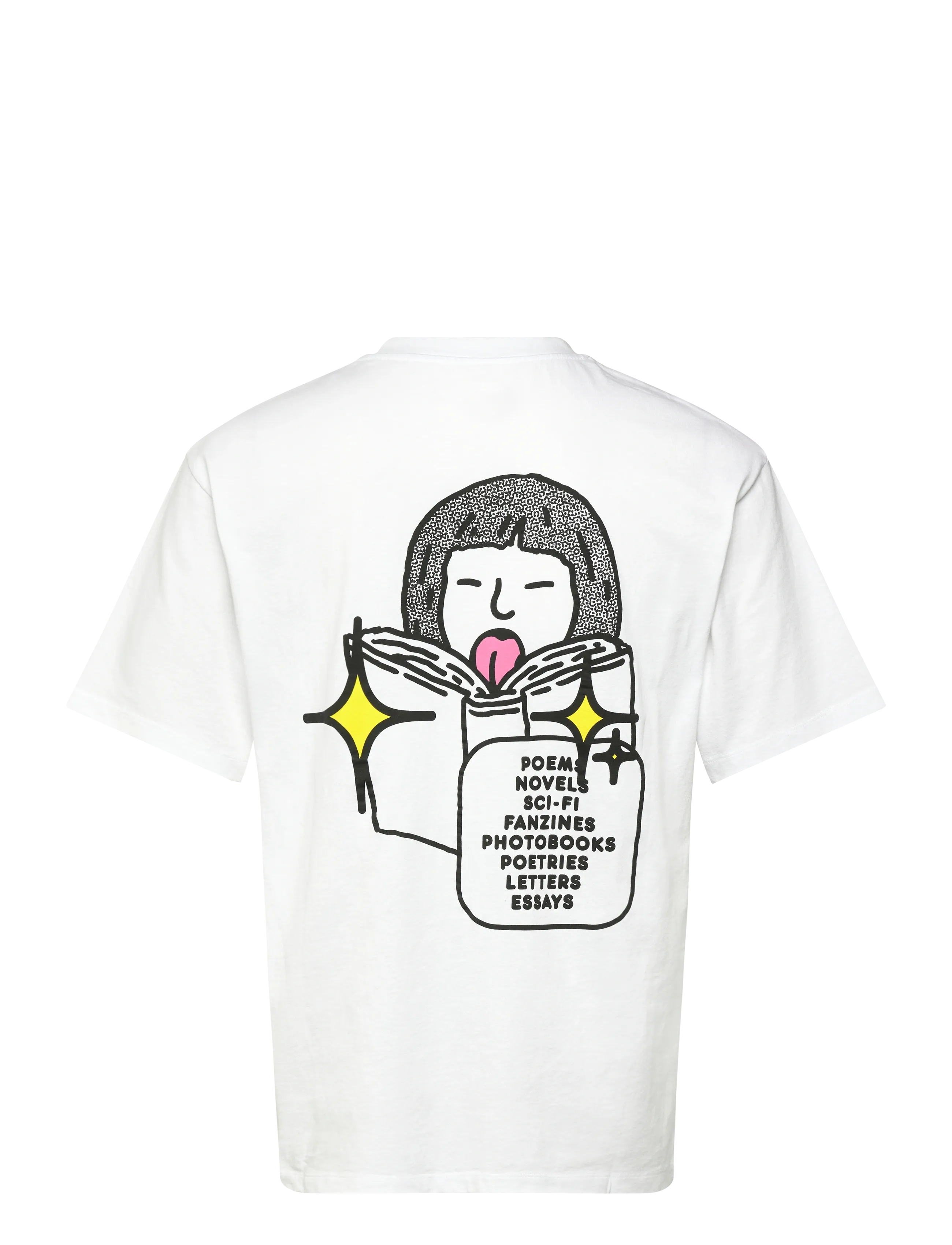Edwin - Love In The Books T-Shirt - White - t-shirts à manches courtes - white - 1