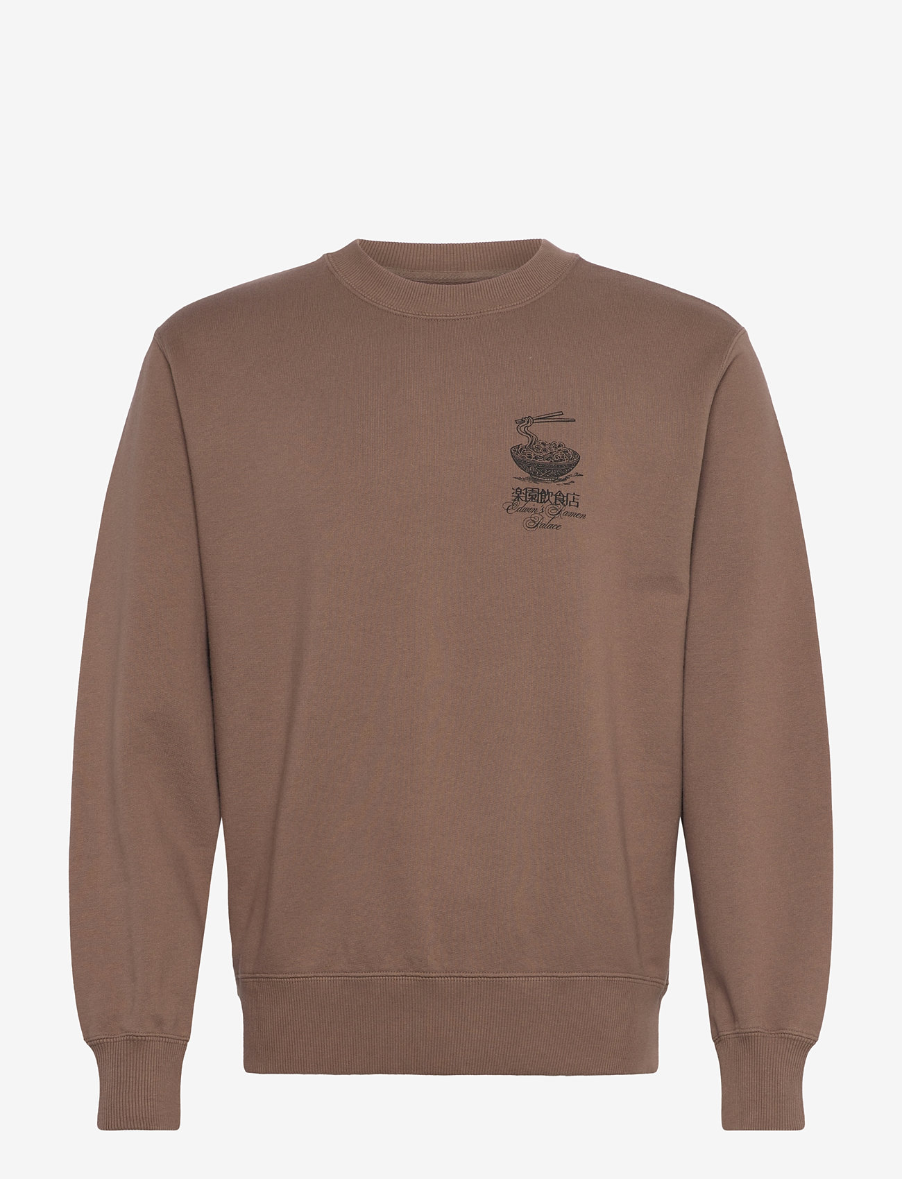 Edwin - Ramen Palace Sweat - Shitake - shop efter stil - shitake - 0