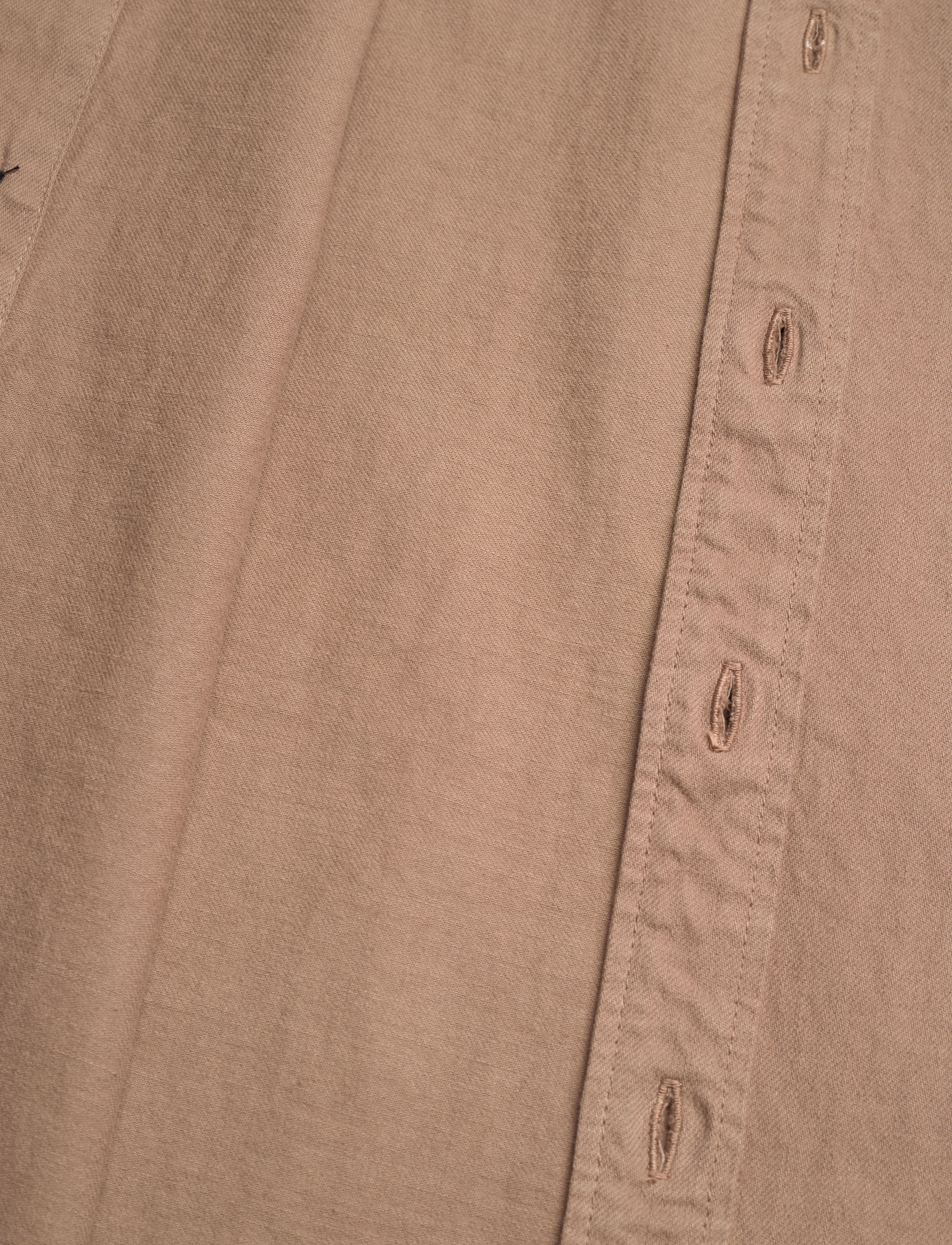 Edwin - Sebastian Shirt Ls - Shitake - shitake - 4