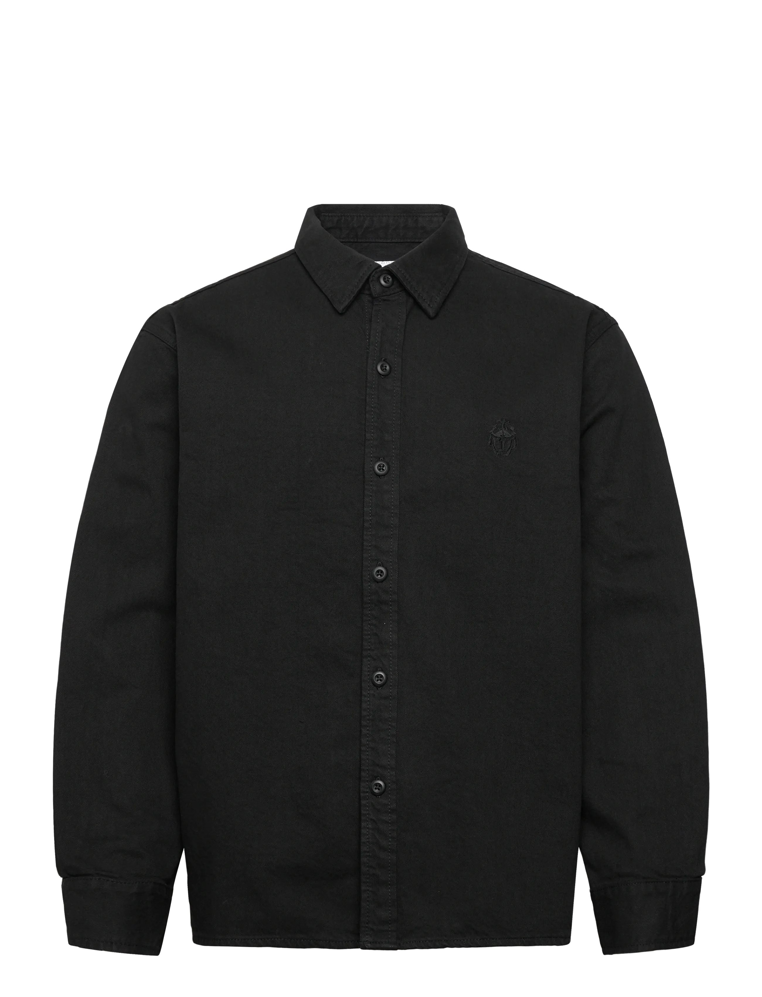 SEBASTIAN SHIRT LS-BLACK - BLACK