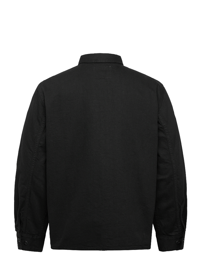 Edwin - SEBASTIAN SHIRT LS-BLACK - casual skjorter - black - 1