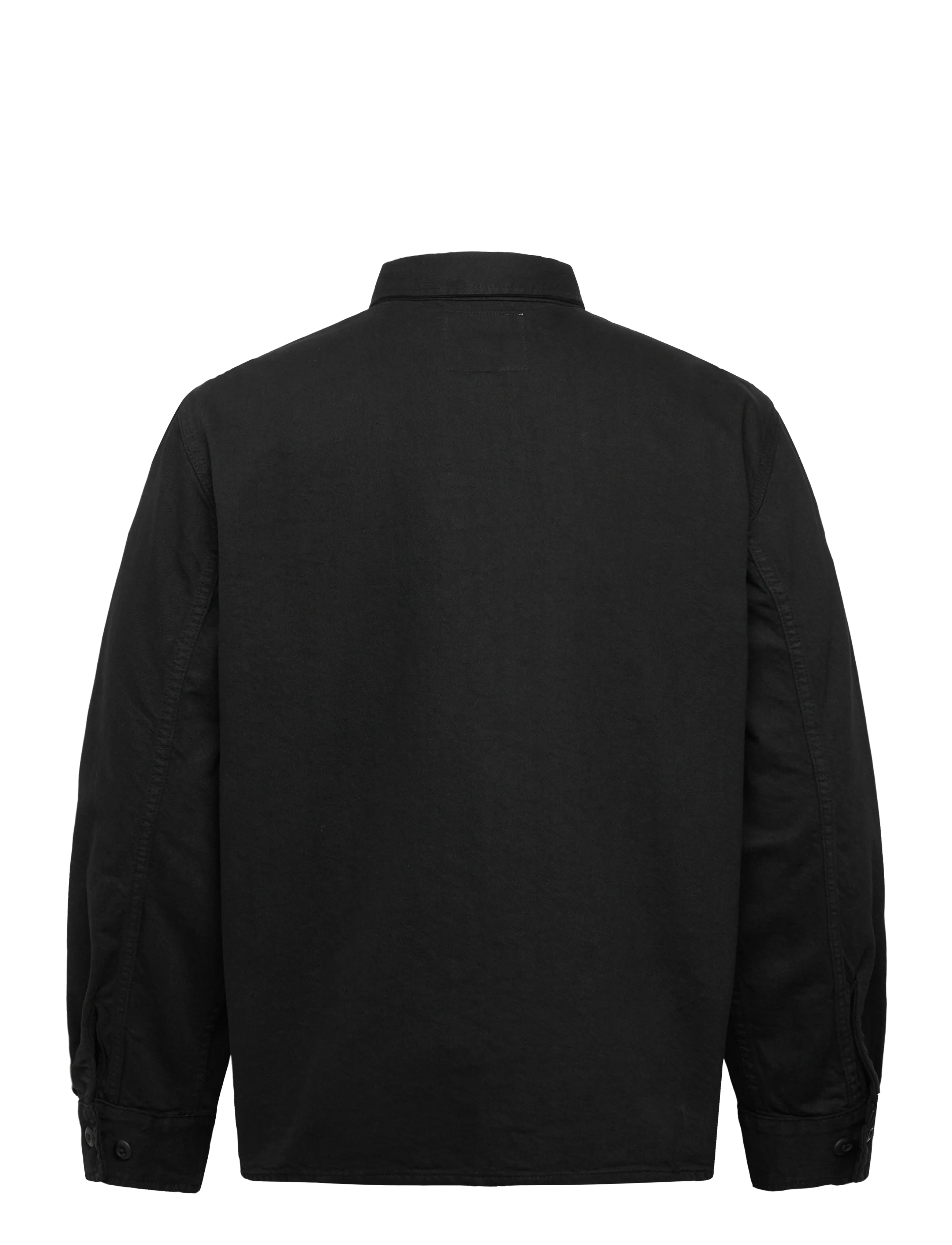 Edwin - SEBASTIAN SHIRT LS-BLACK - casual shirts - black - 1