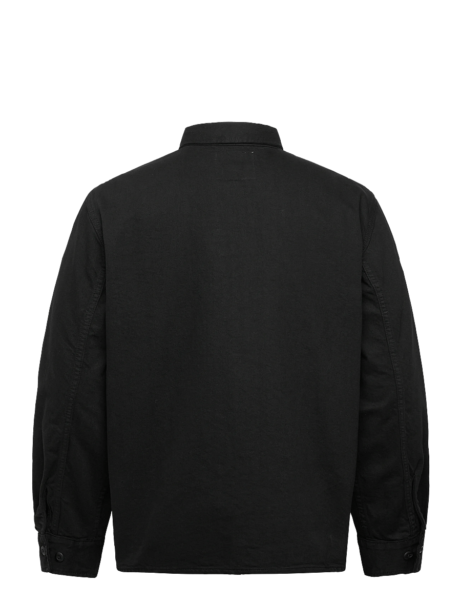 Edwin - SEBASTIAN SHIRT LS-BLACK - casual shirts - black - 1
