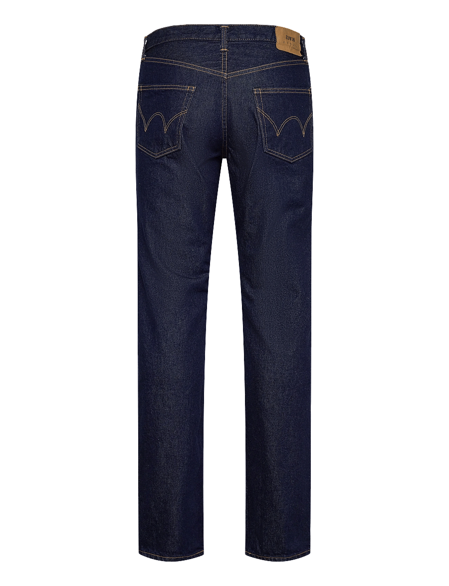 Edwin - Regular Straight Jeans-Blue - Rinsed - regular jeans - blue - 2