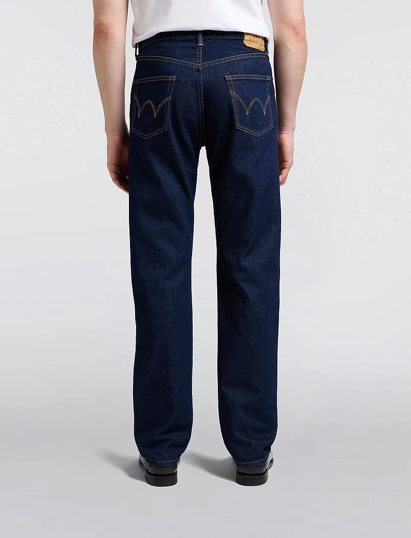 Edwin - Regular Straight Jeans-Blue - Rinsed - regular jeans - blue - 3